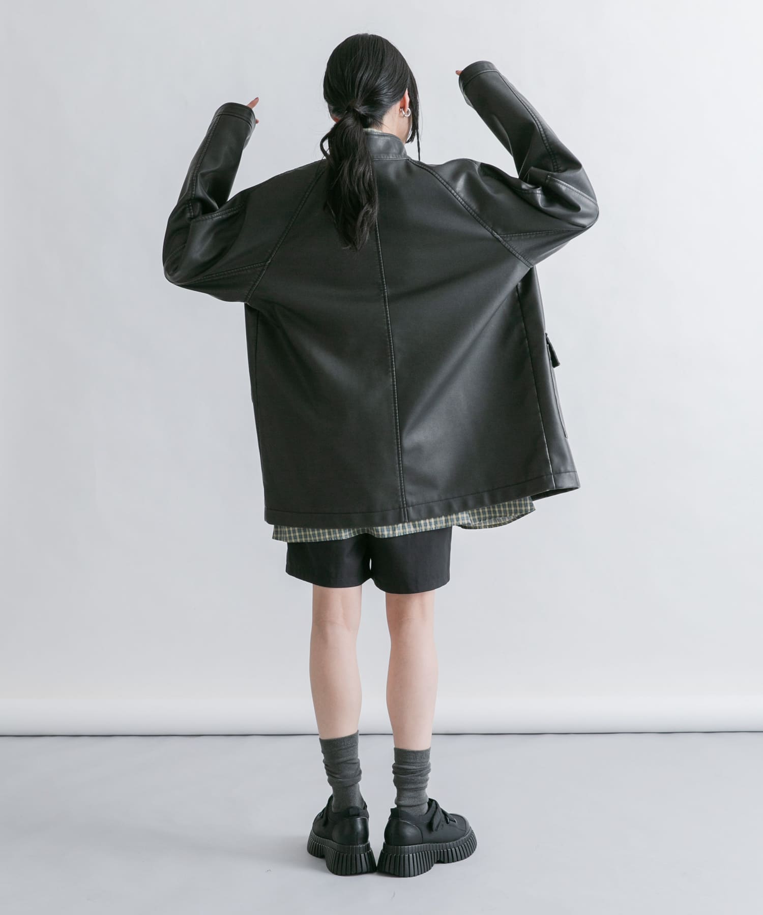 身長：160cm サイズ：one