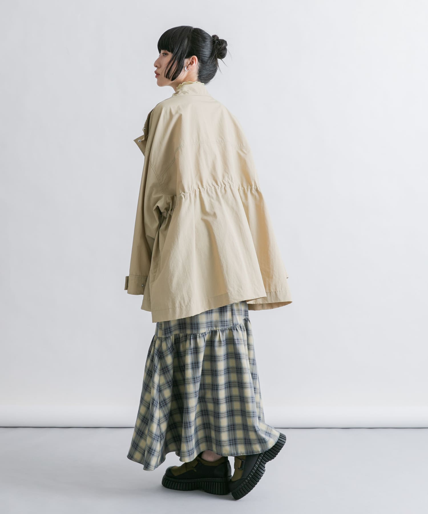 身長：160cm サイズ：one