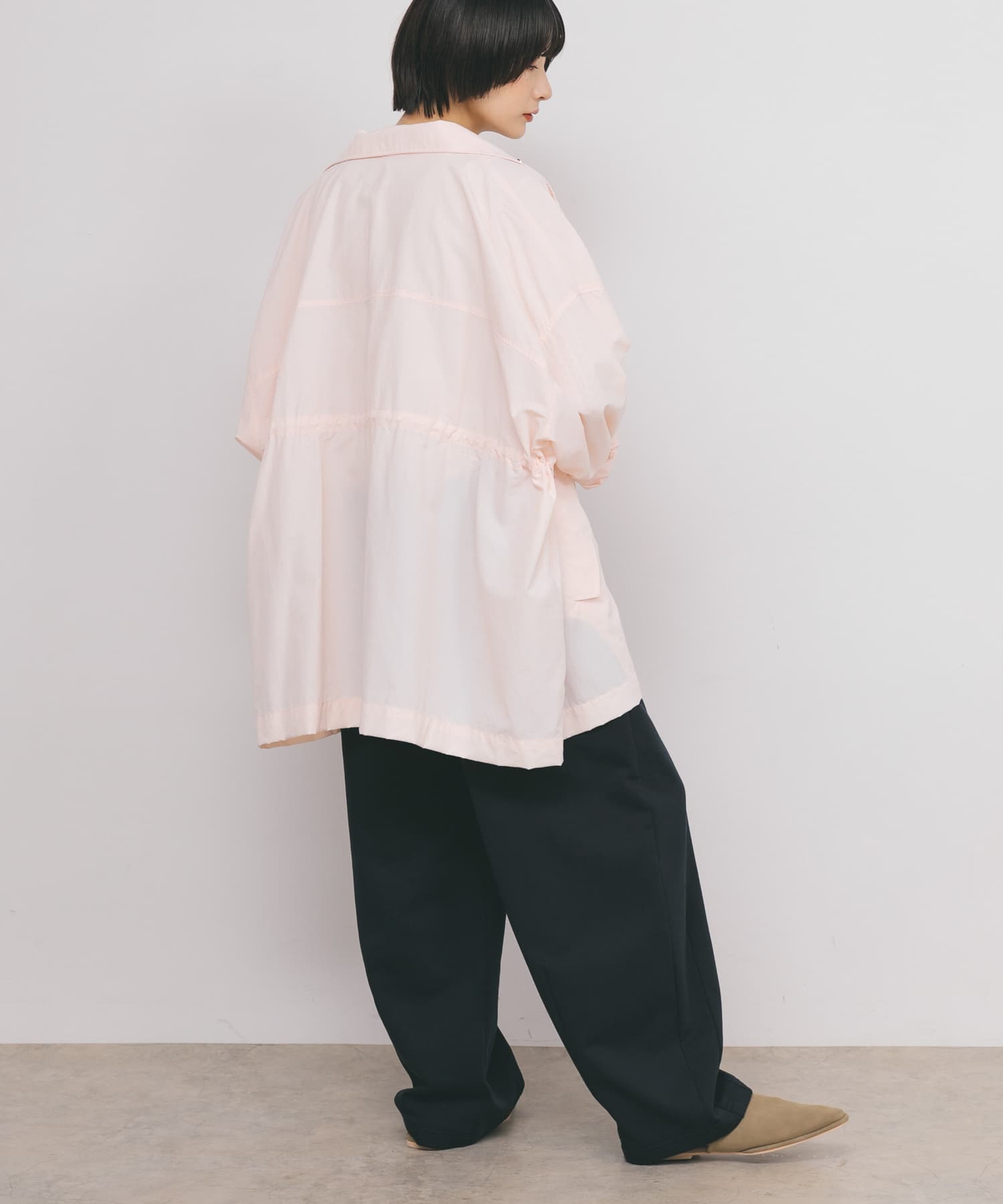 身長：159cm サイズ：one