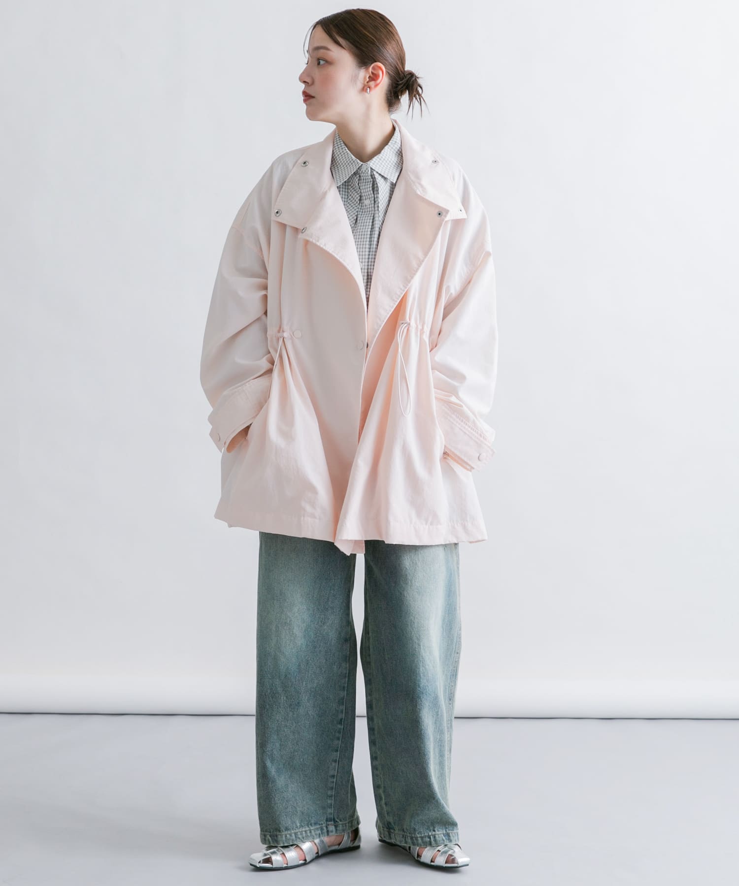 身長：160cm サイズ：one