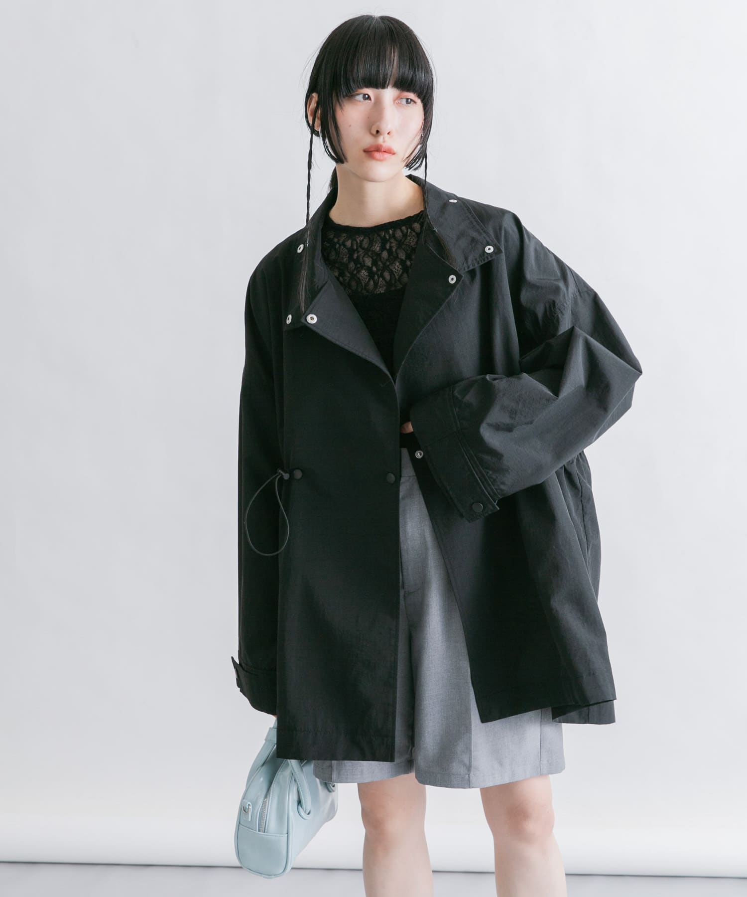 身長：160cm サイズ：one