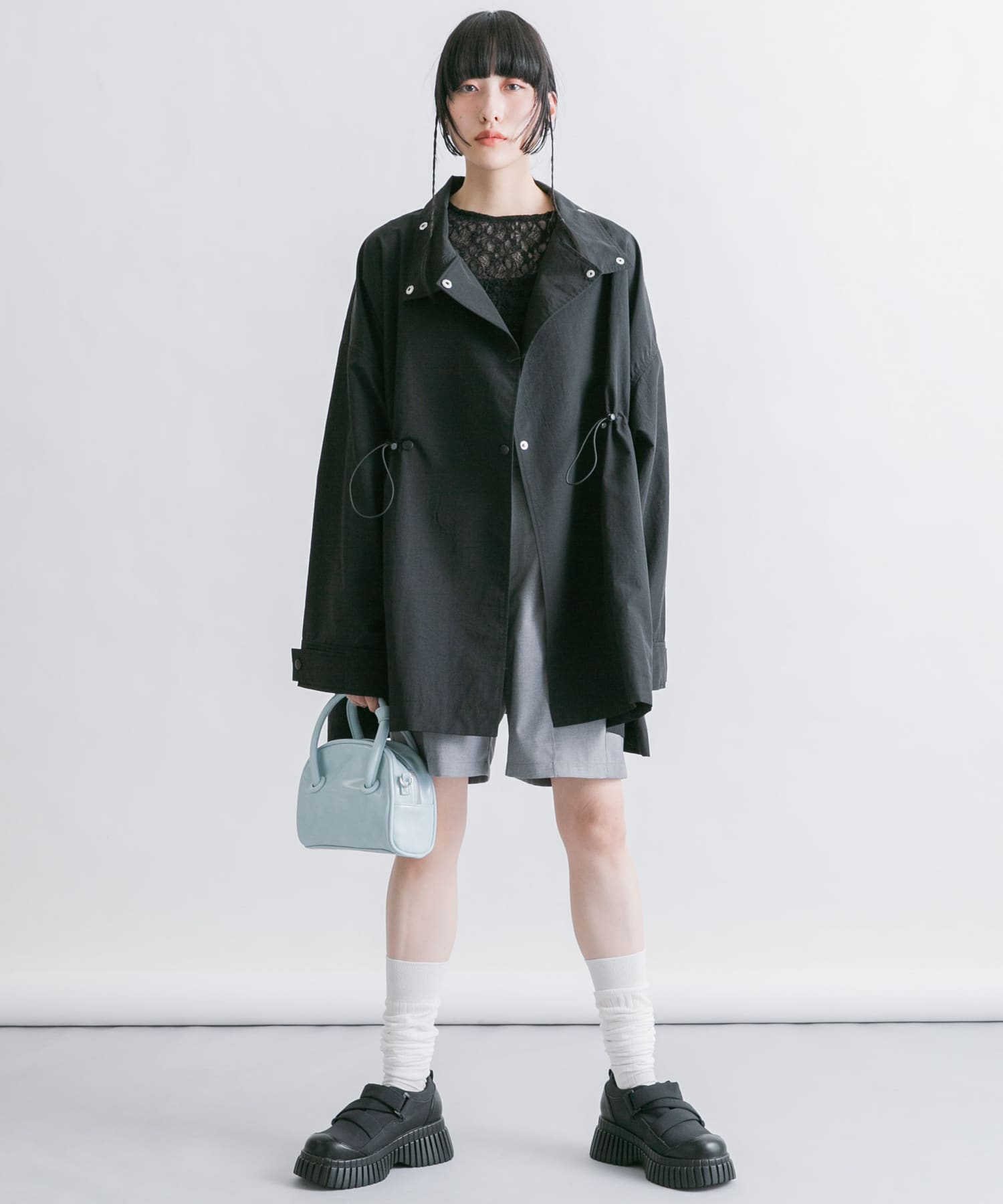身長：160cm サイズ：one
