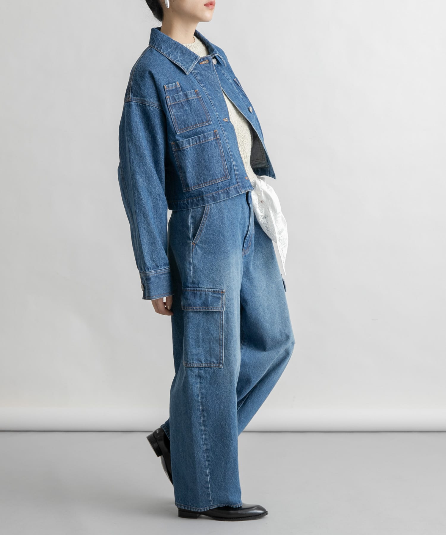 身長：160cm サイズ：one