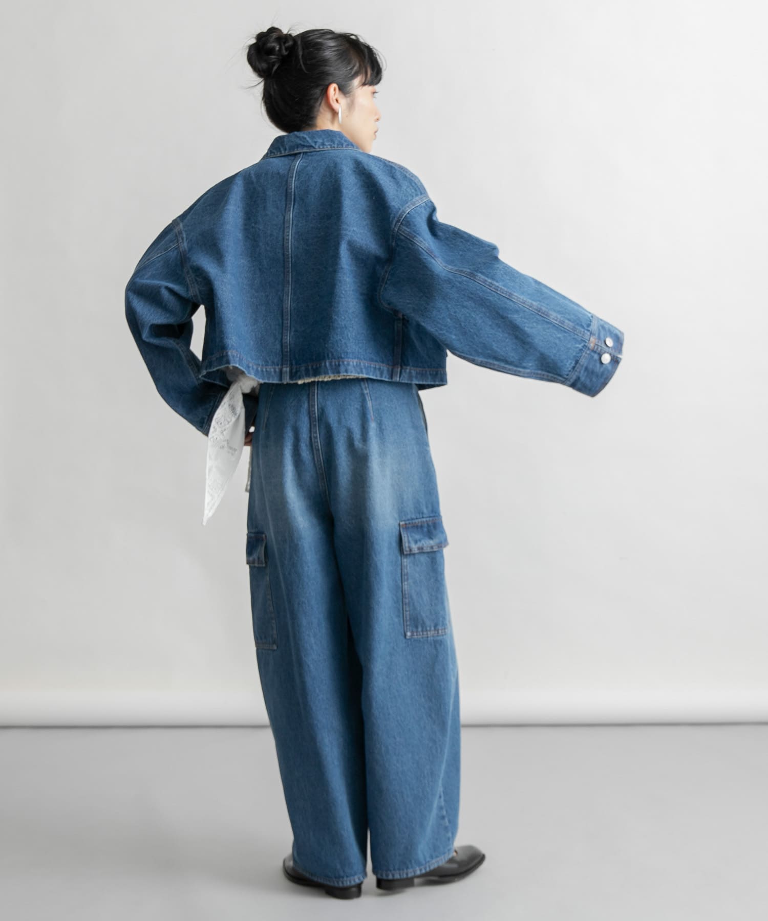 身長：160cm サイズ：one