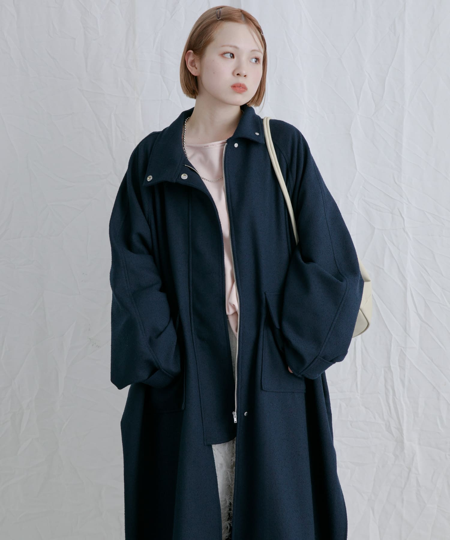 身長：153cm サイズ：one