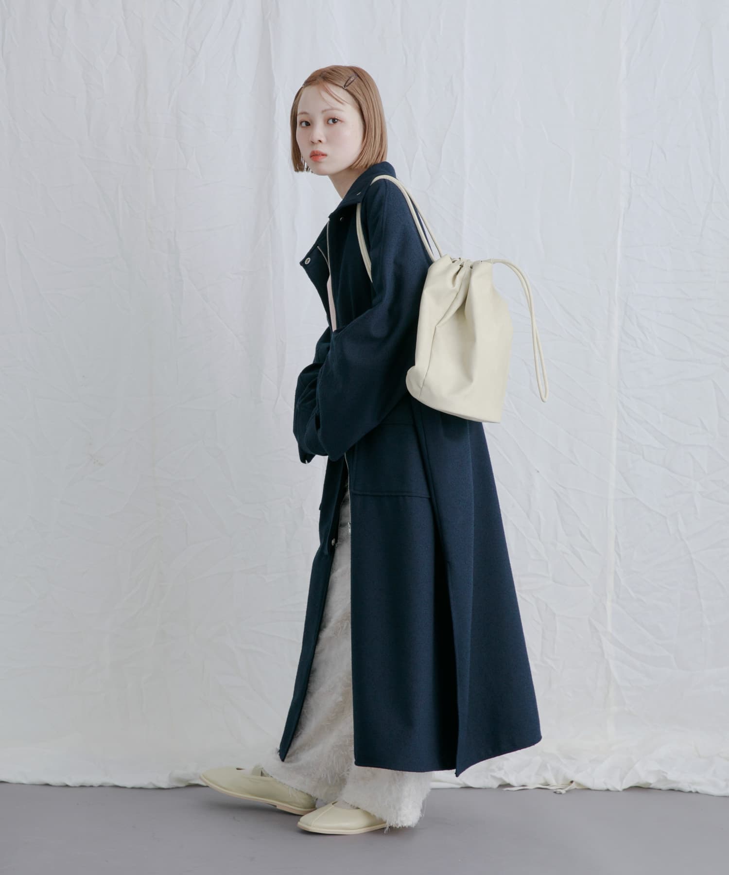 身長：153cm サイズ：one