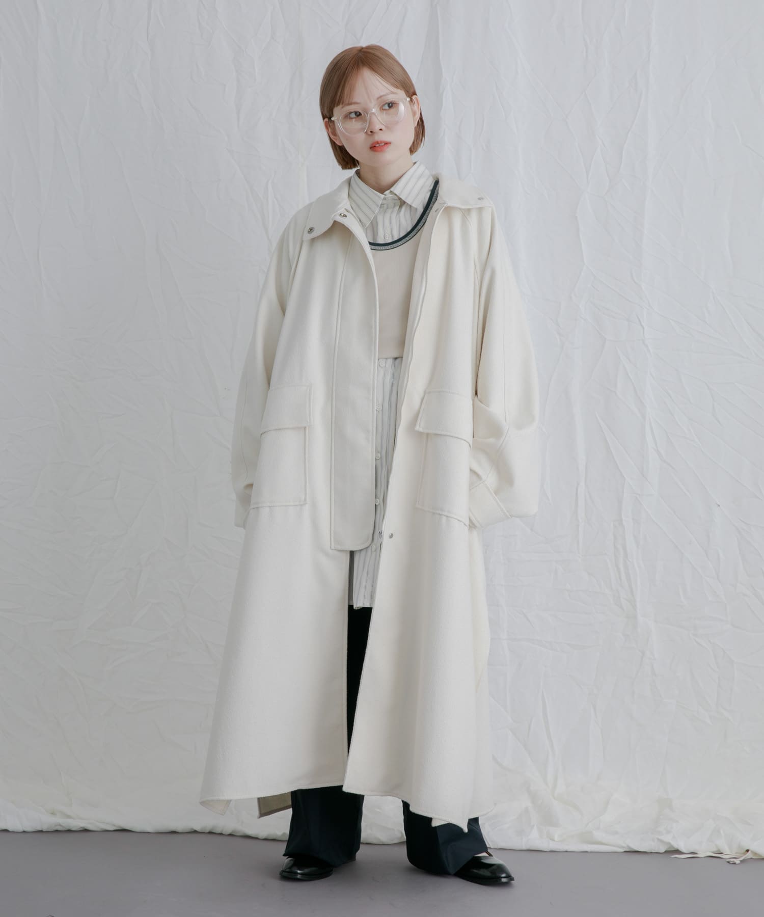 身長：153cm サイズ：one