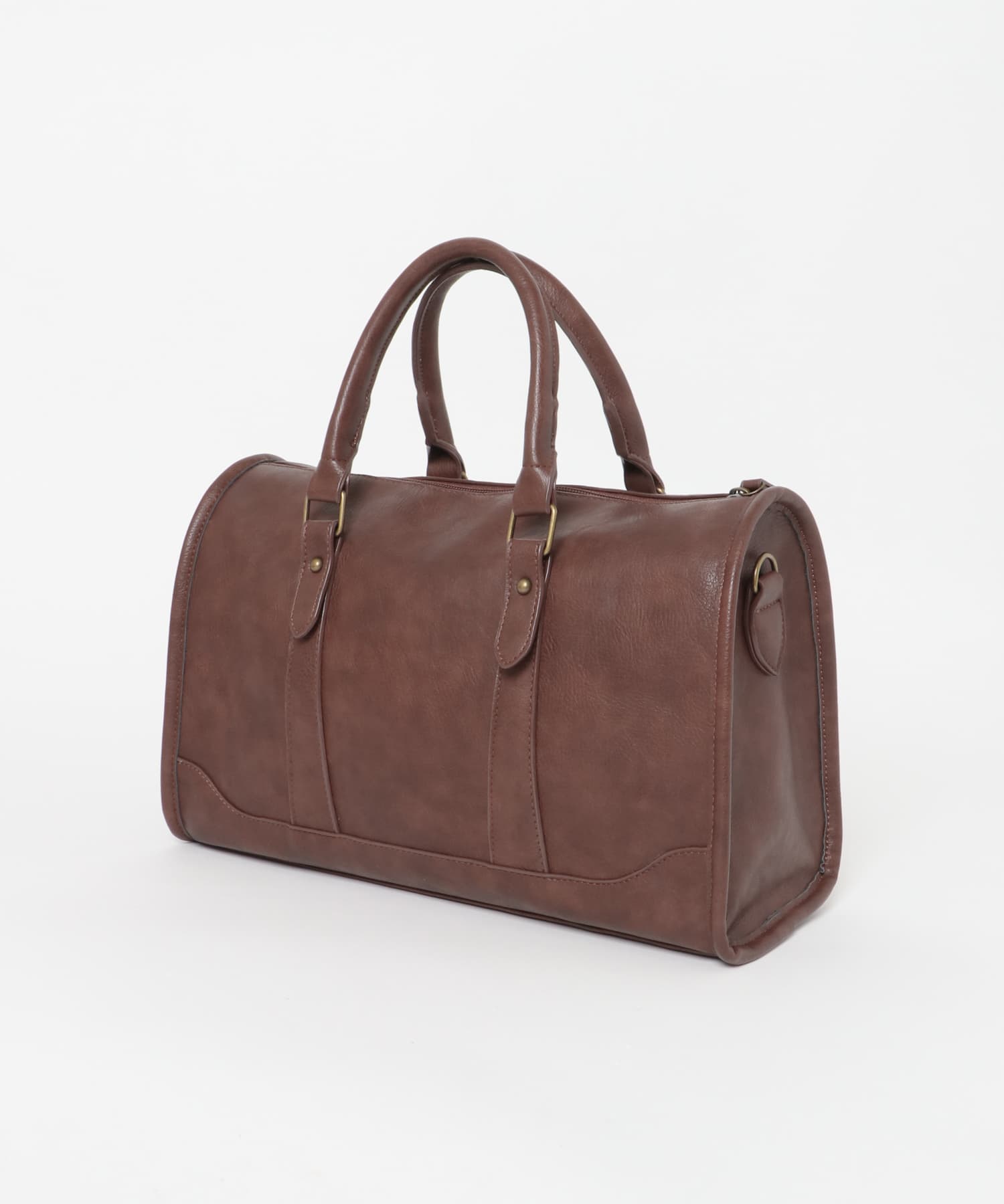 ヴィンテージライクボストンBAG BROWN one