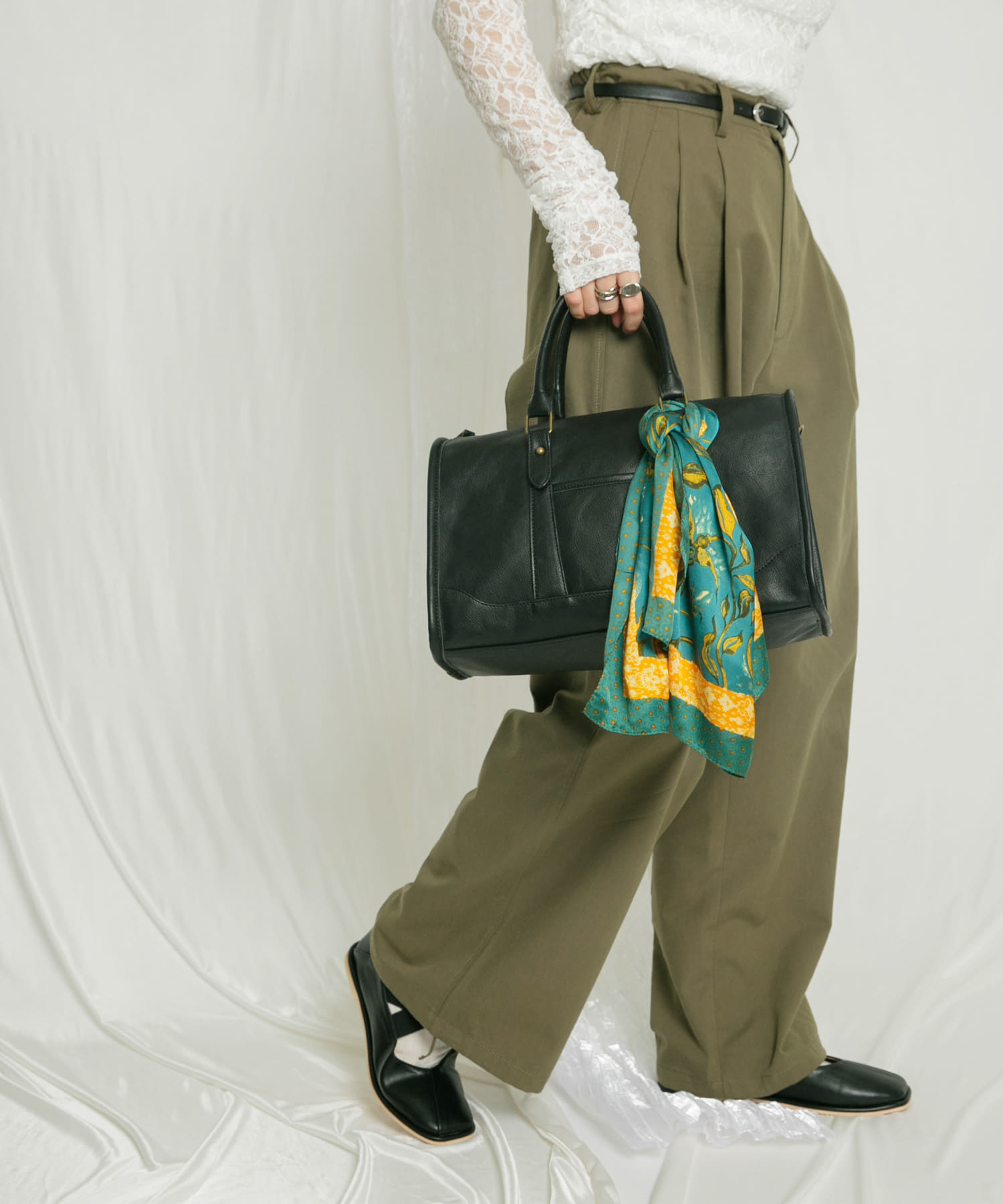 ヴィンテージライクボストンBAG BLACK one