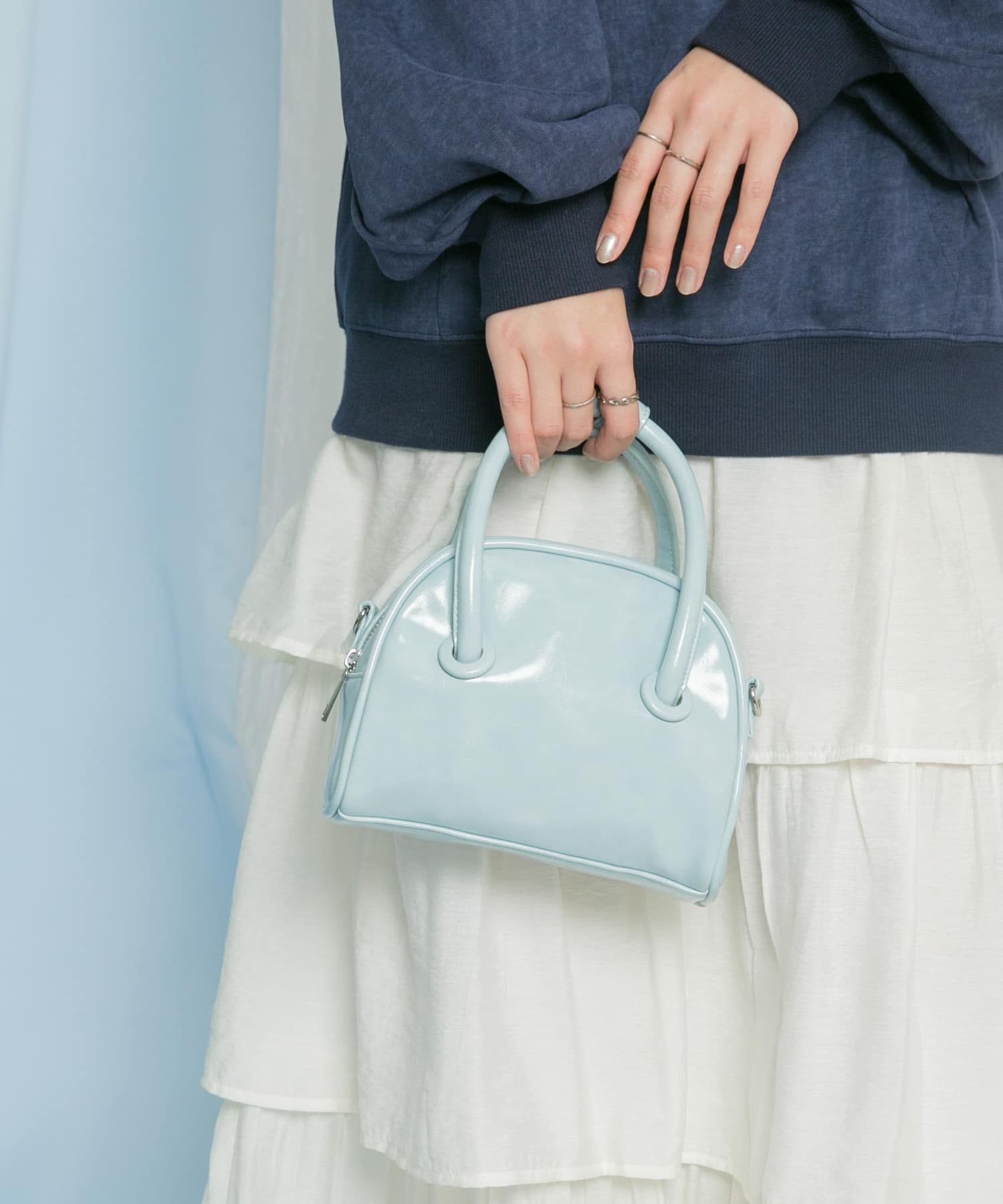 ボーリングボストンBAG BLUE one