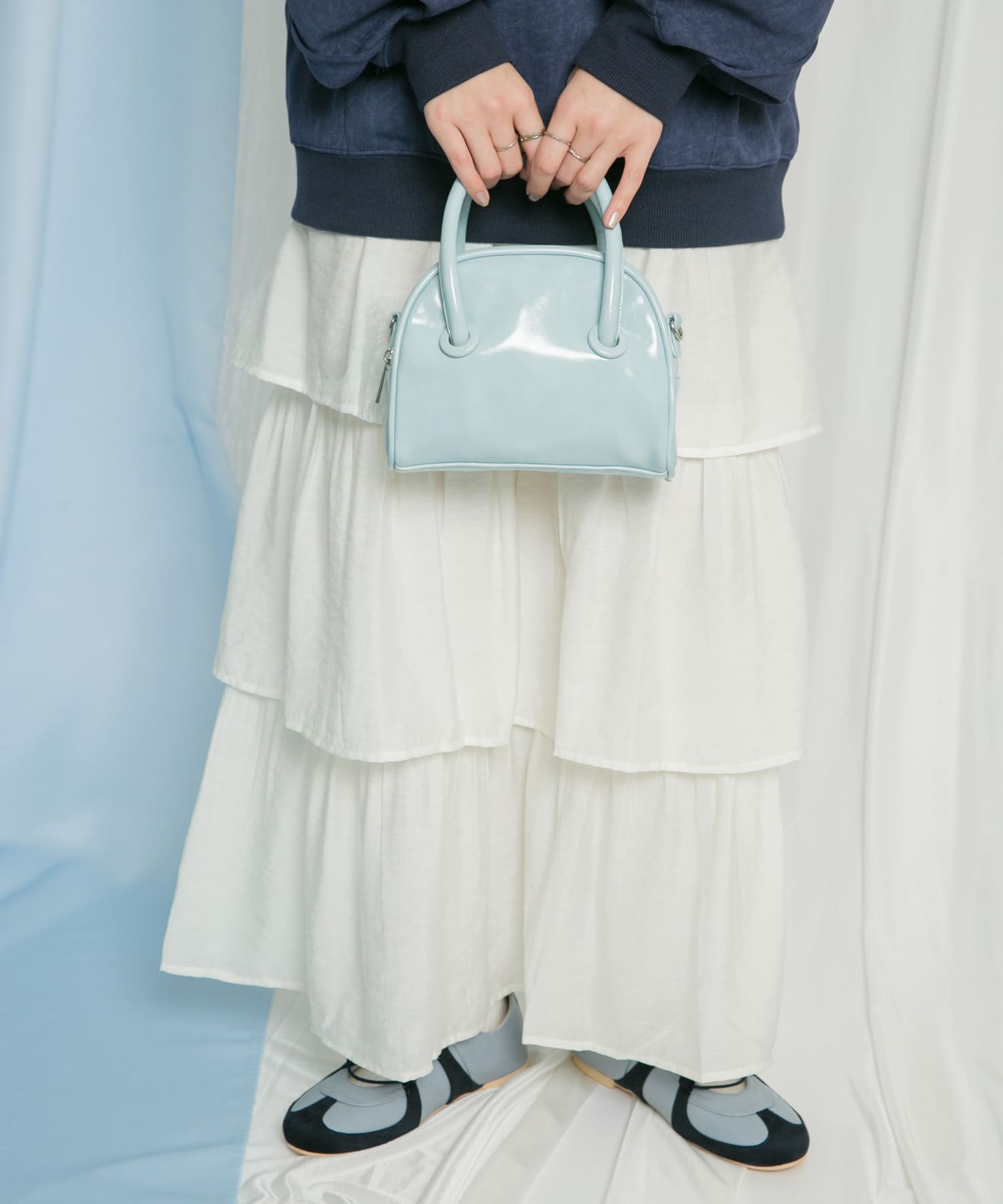 ボーリングボストンBAG BLUE one