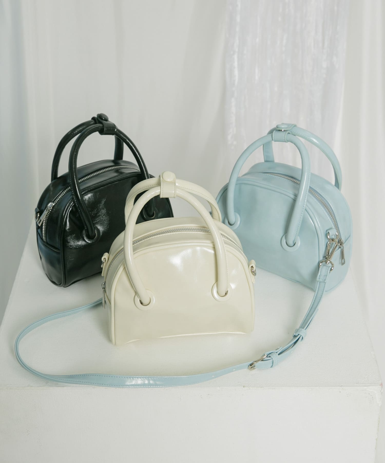 ボーリングボストンBAG IVORY one