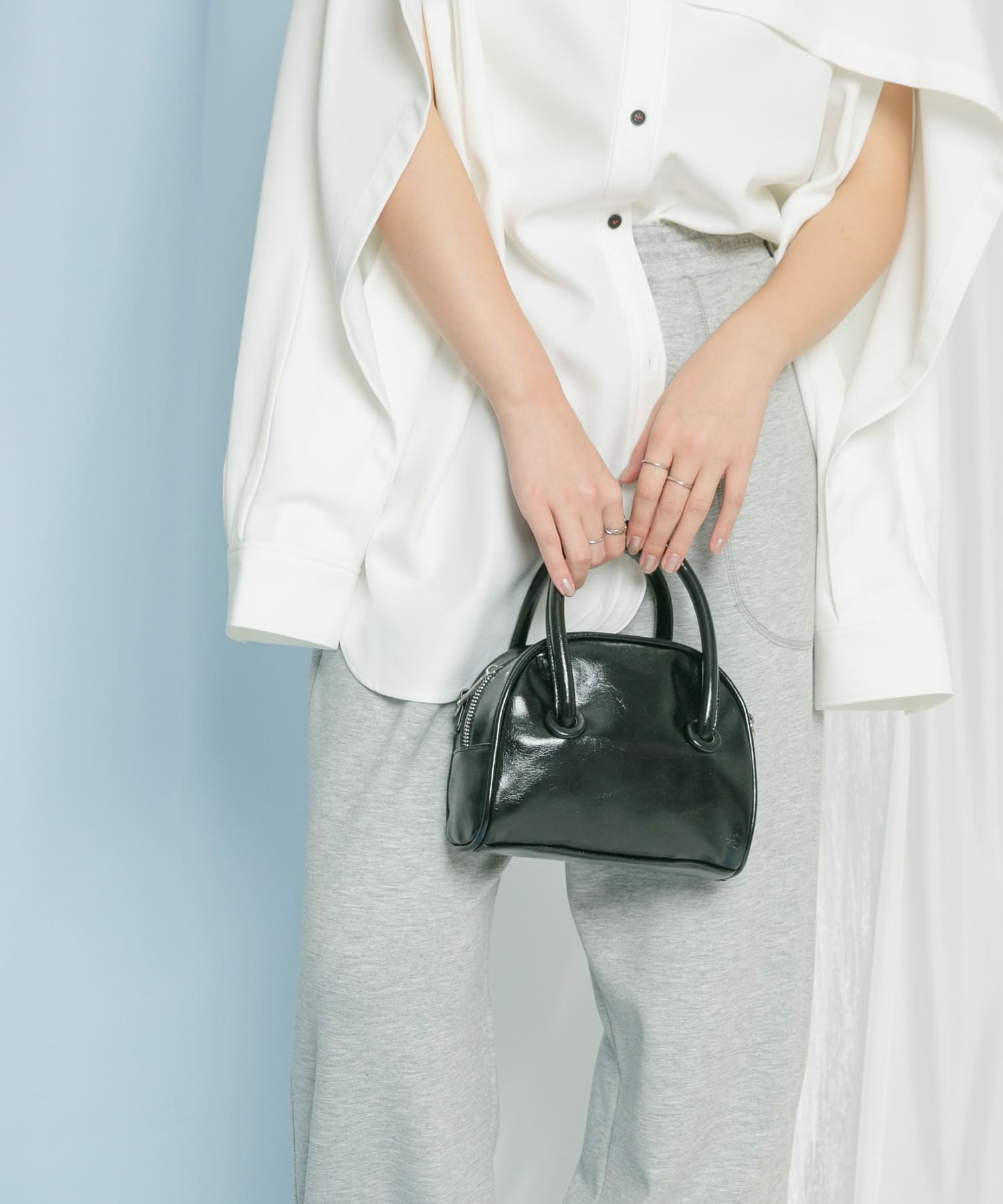 ボーリングボストンBAG BLACK one