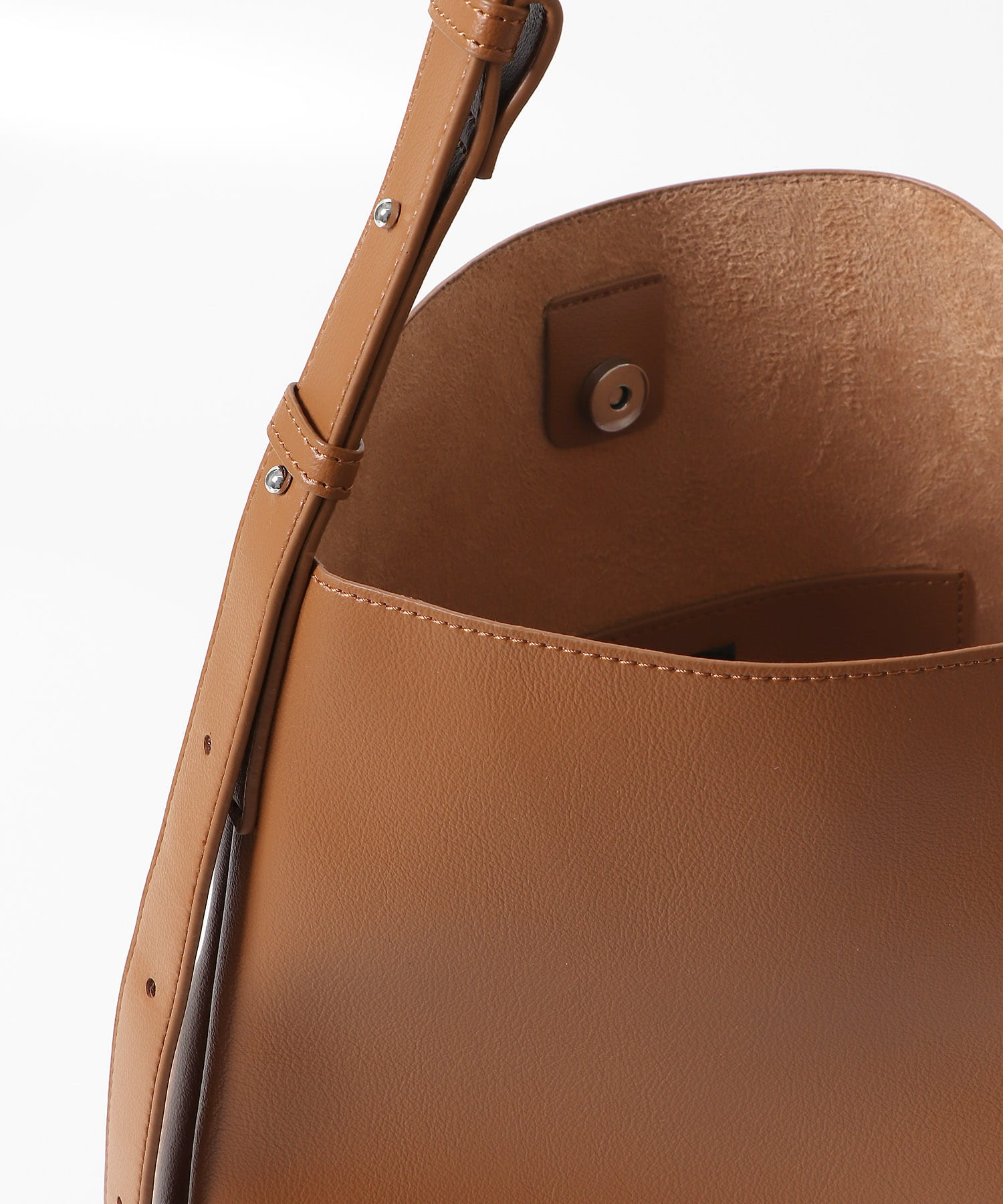 ソフトイージーバケットBAG BROWN one