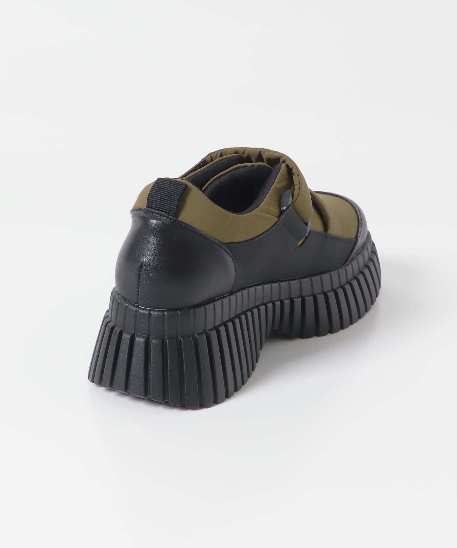 チャンキーソールパファースニーカー KHAKI 36