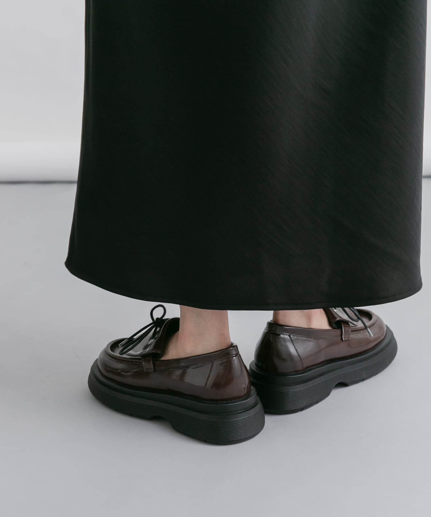 シュータンデザインローファー BROWN 37