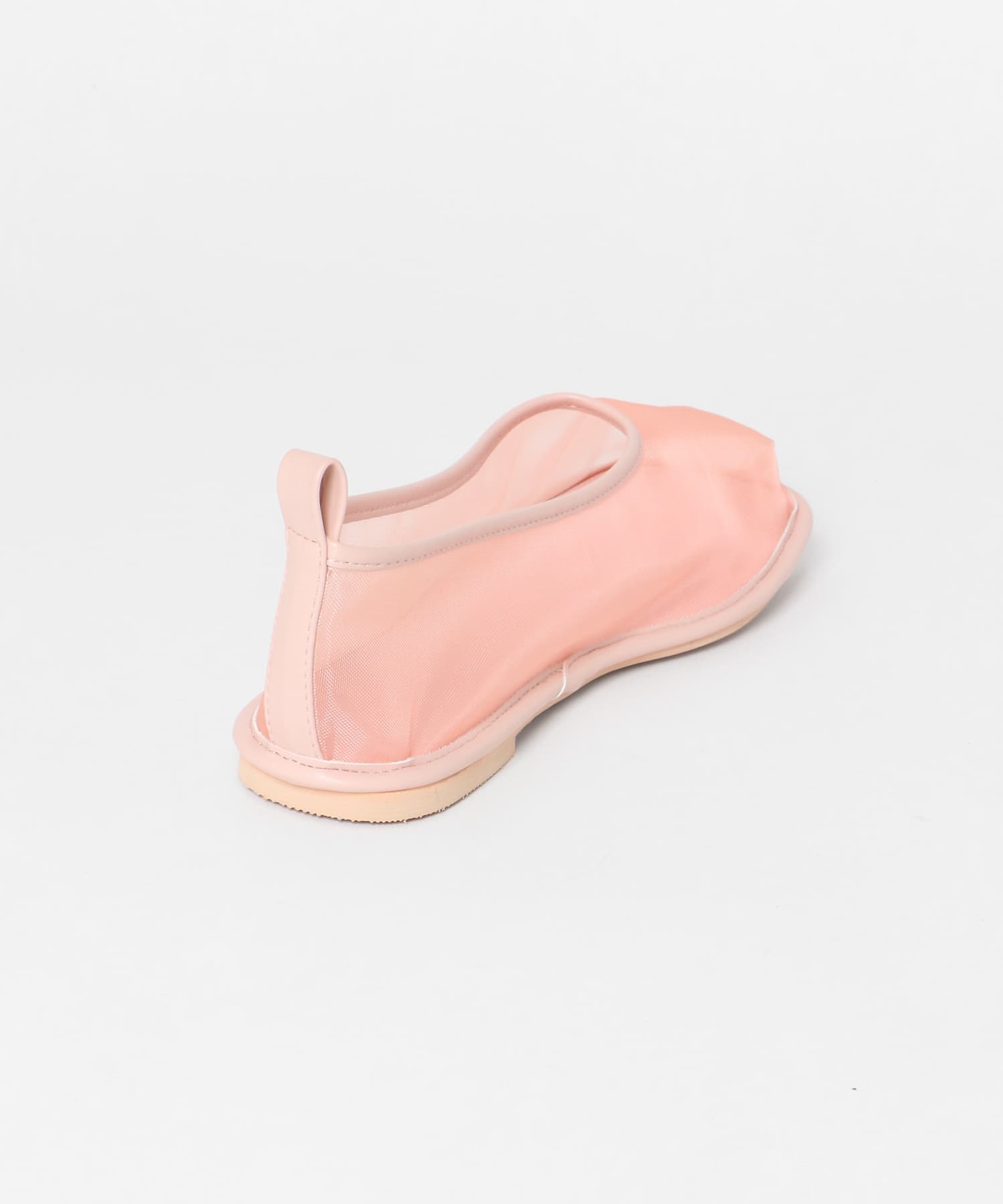 ギャザートゥメッシュシューズ PINK 37