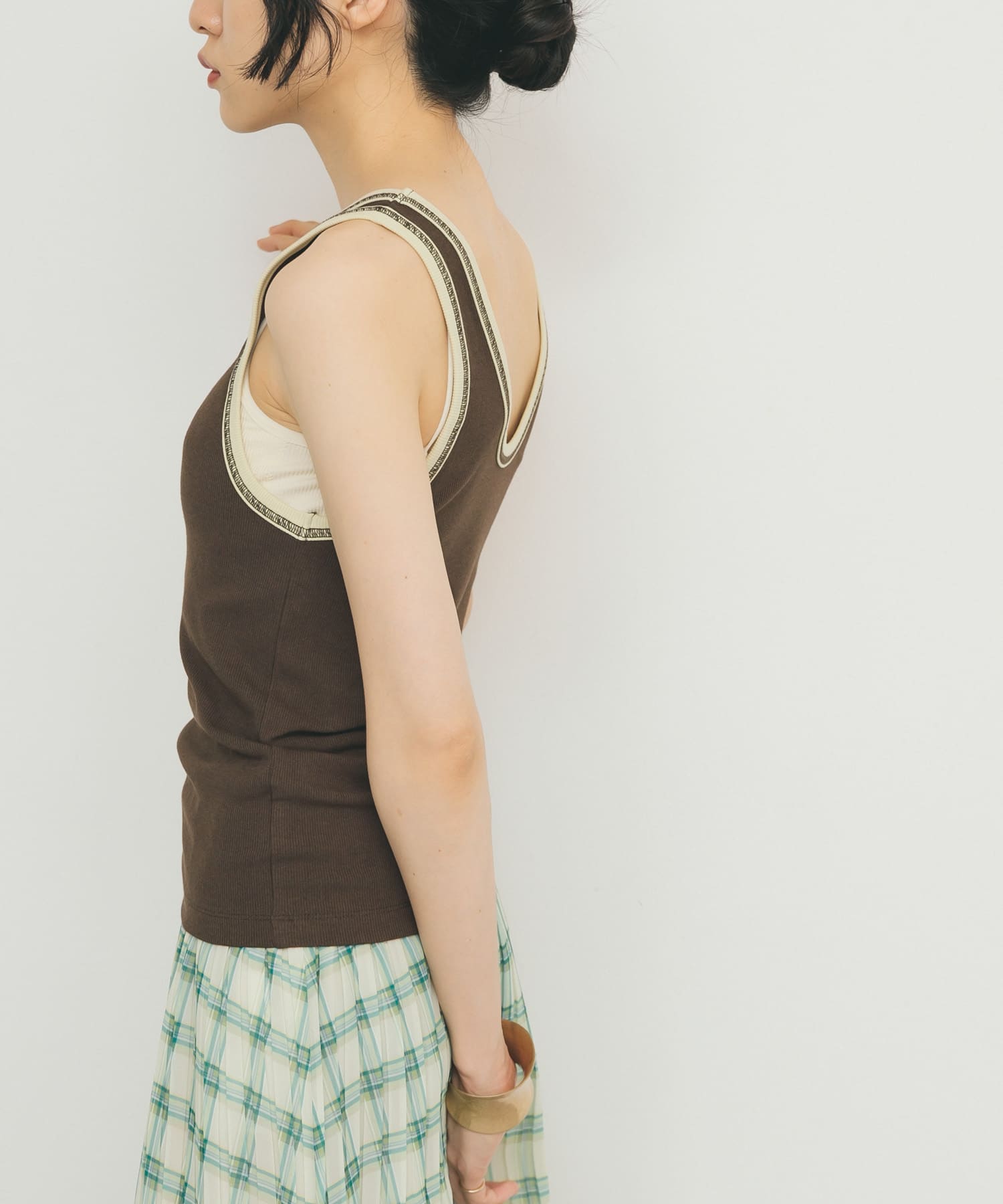 身長：160cm サイズ：one