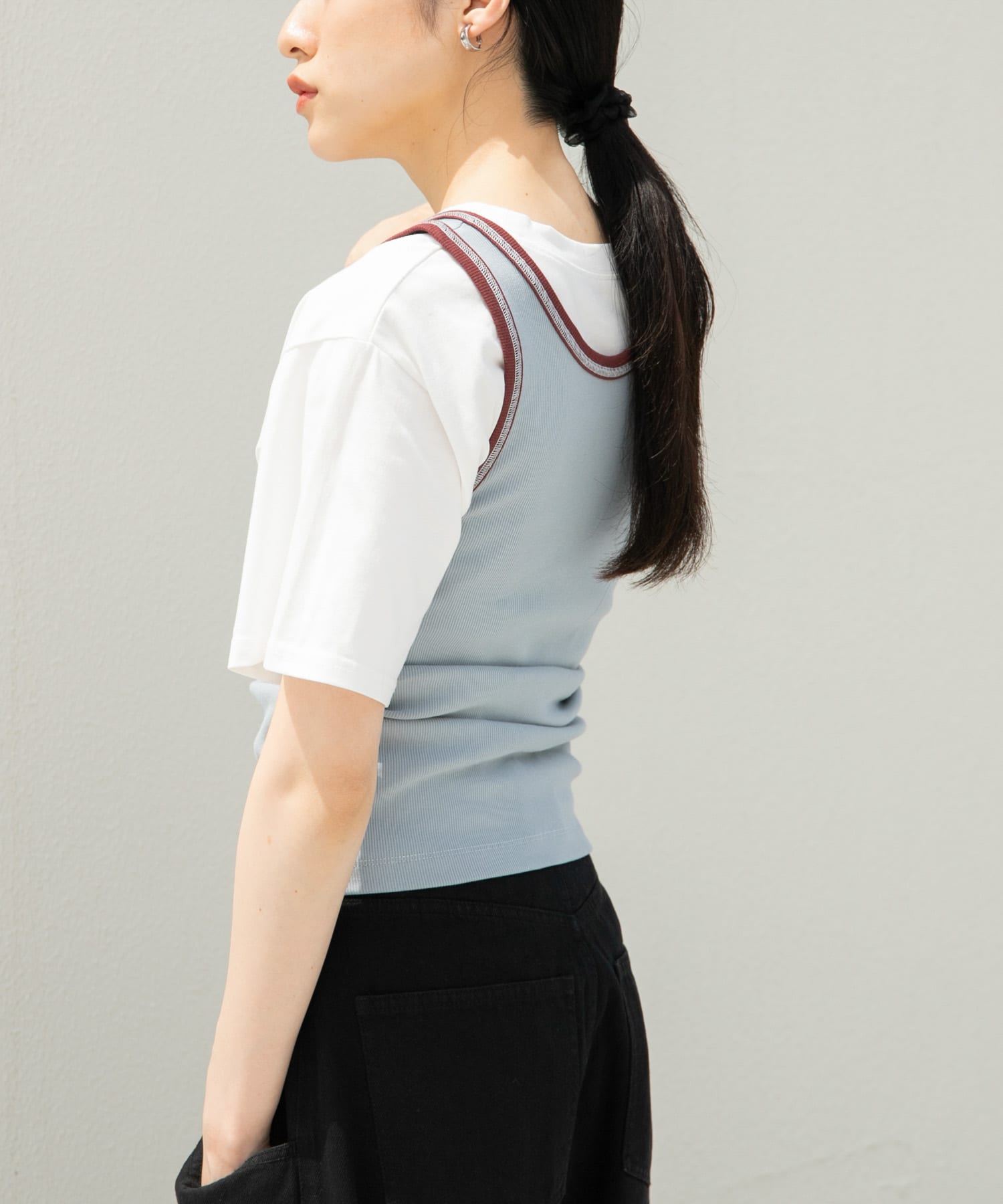 身長：160cm サイズ：one
