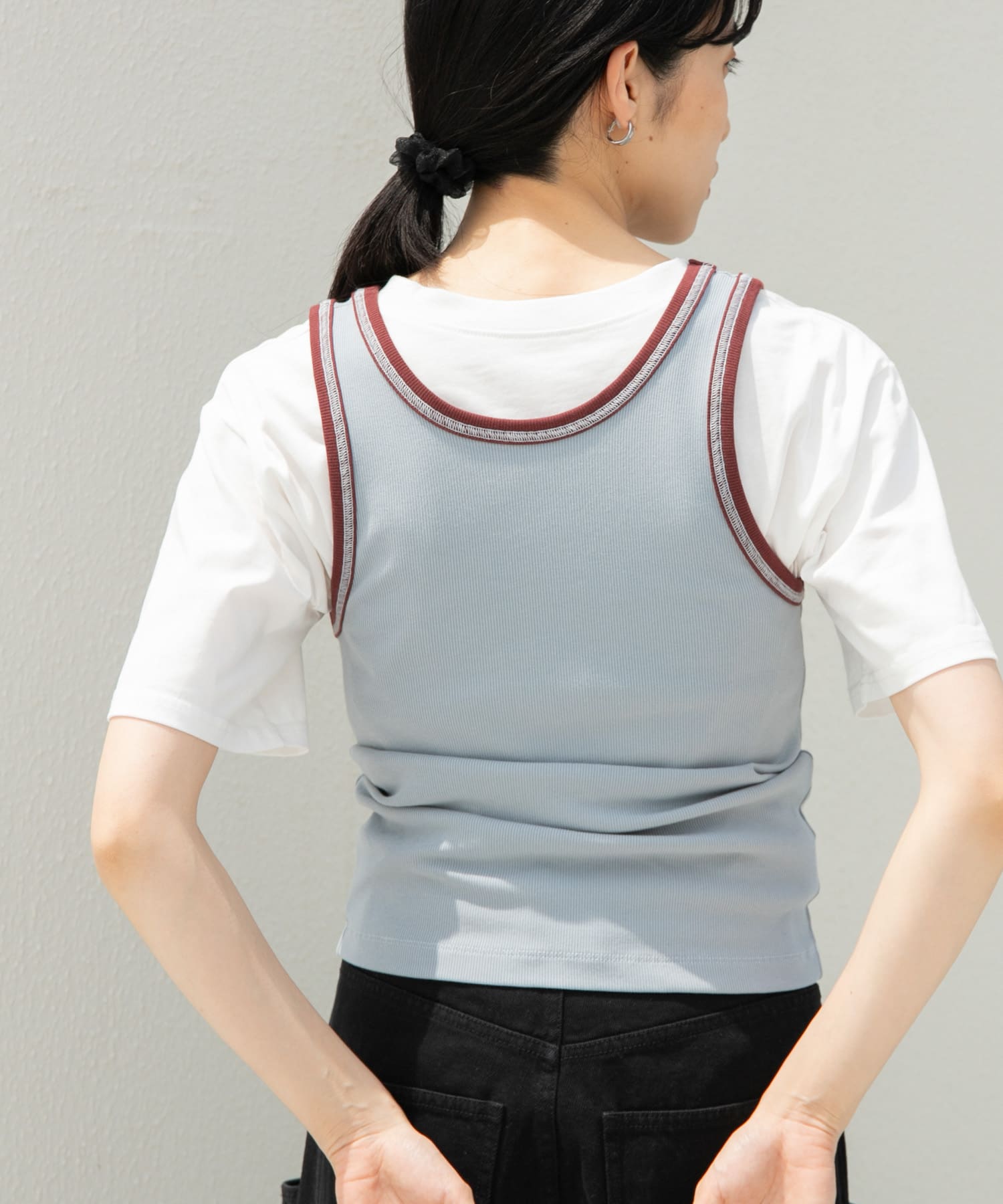 身長：160cm サイズ：one
