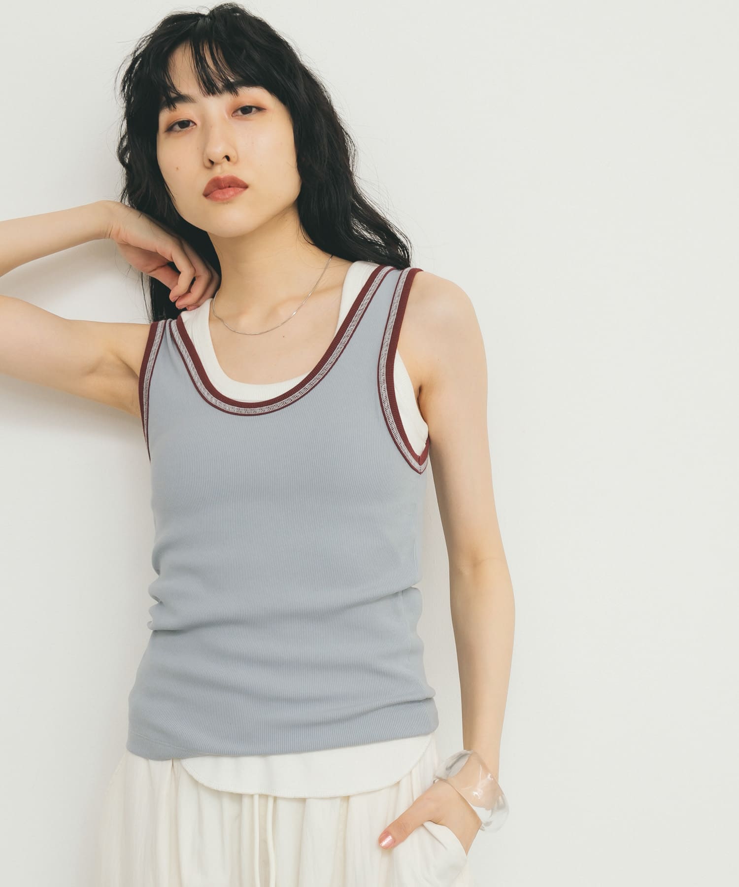 身長：160cm サイズ：one