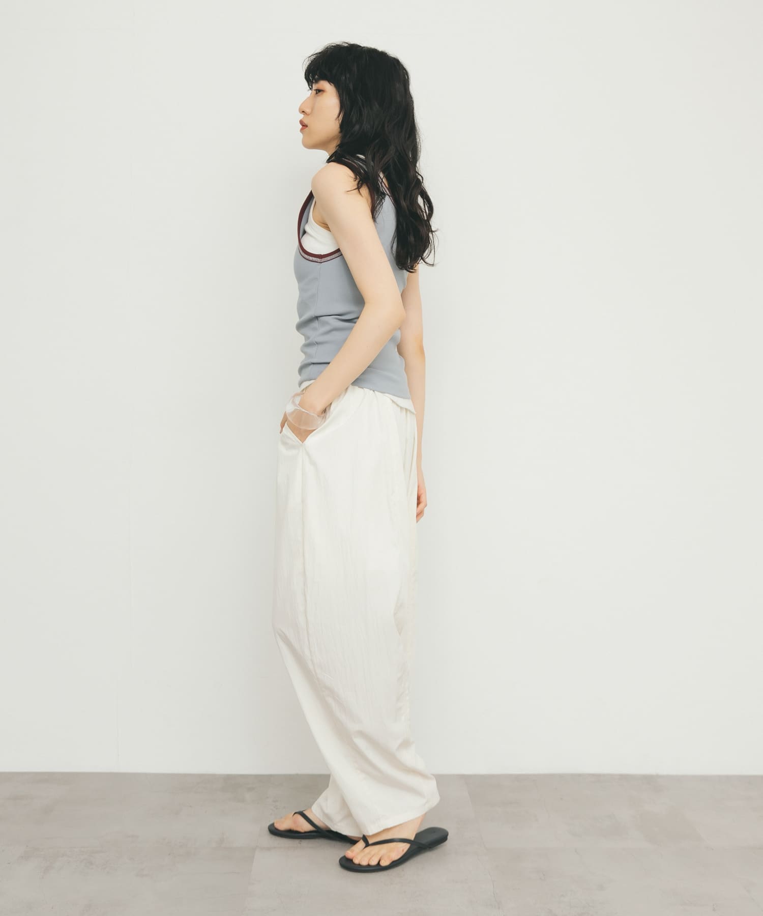 身長：160cm サイズ：one
