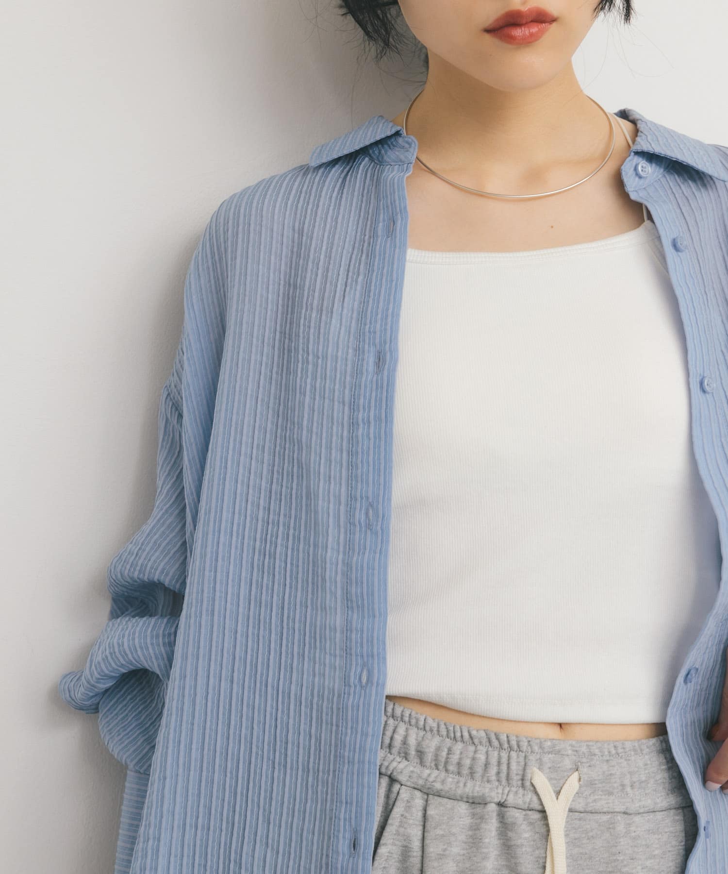 身長：160cm サイズ：one