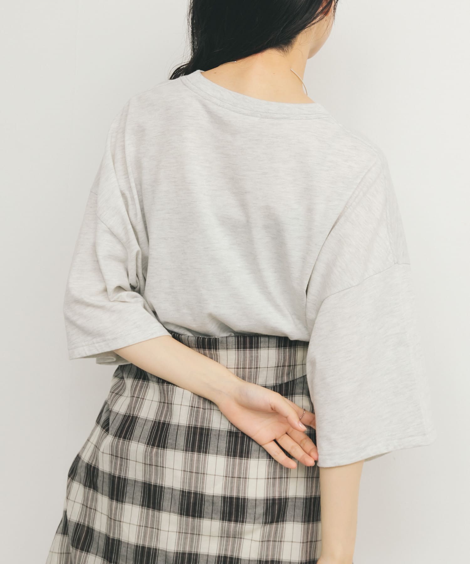 身長：160cm サイズ：one