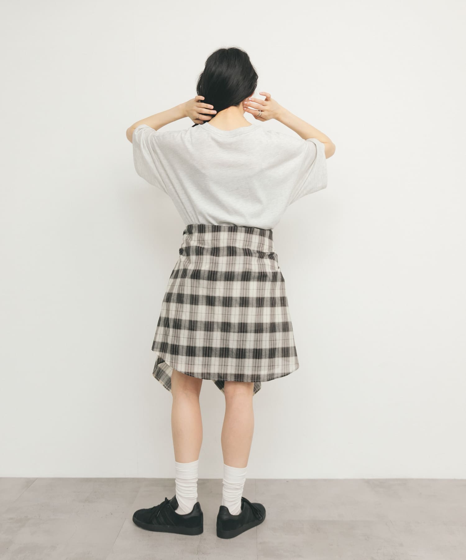 身長：160cm サイズ：one