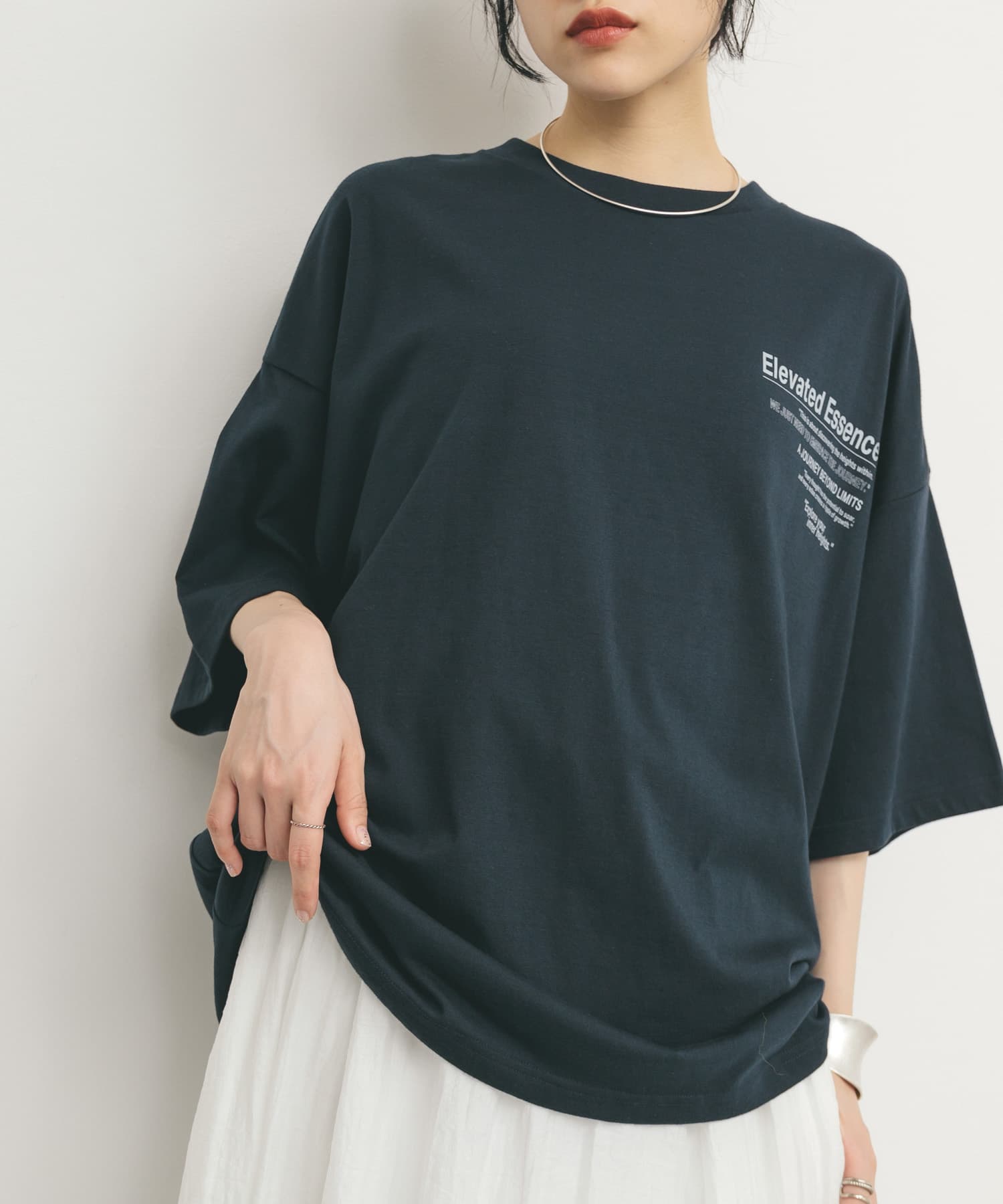 身長：160cm サイズ：one