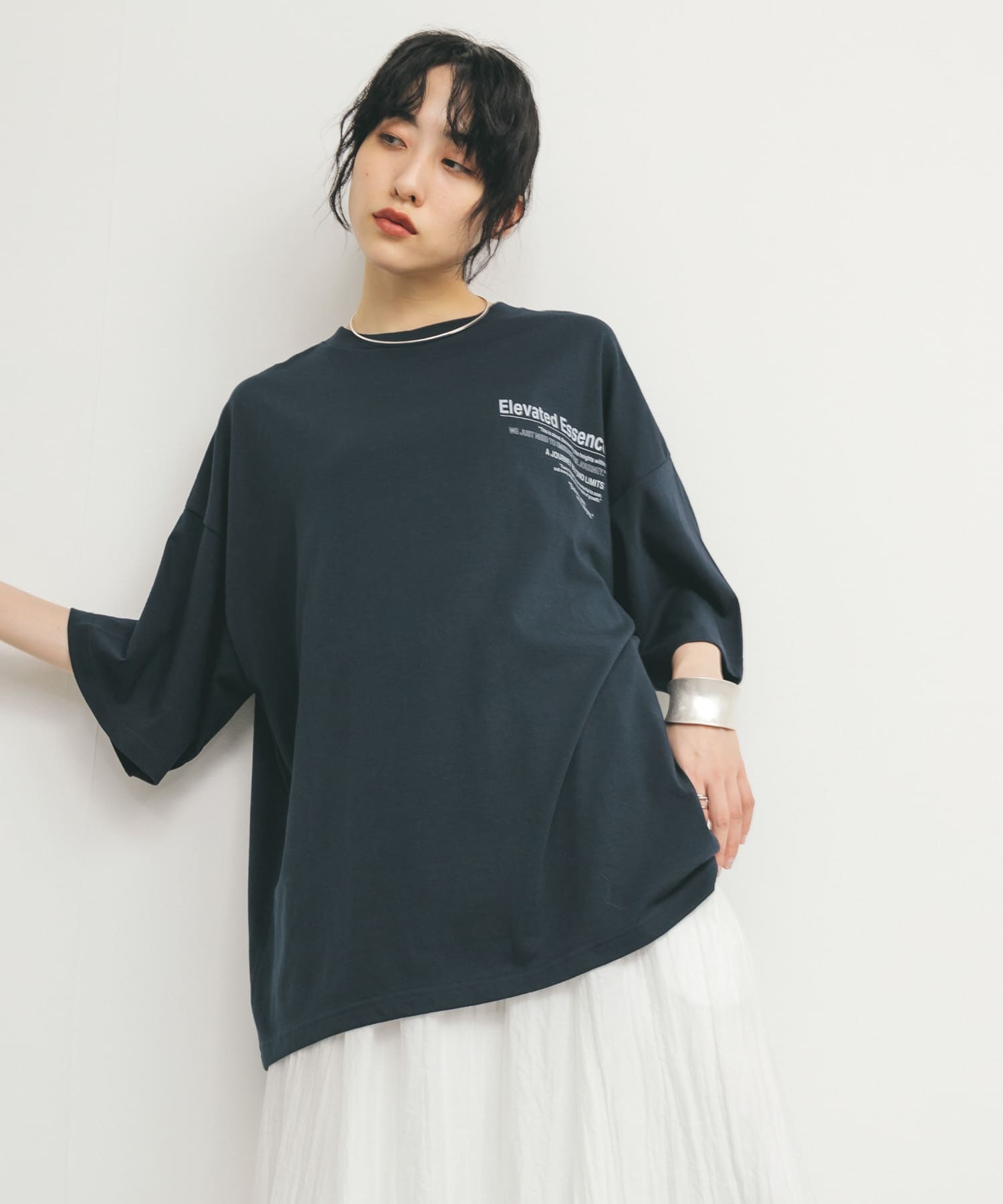 身長：160cm サイズ：one