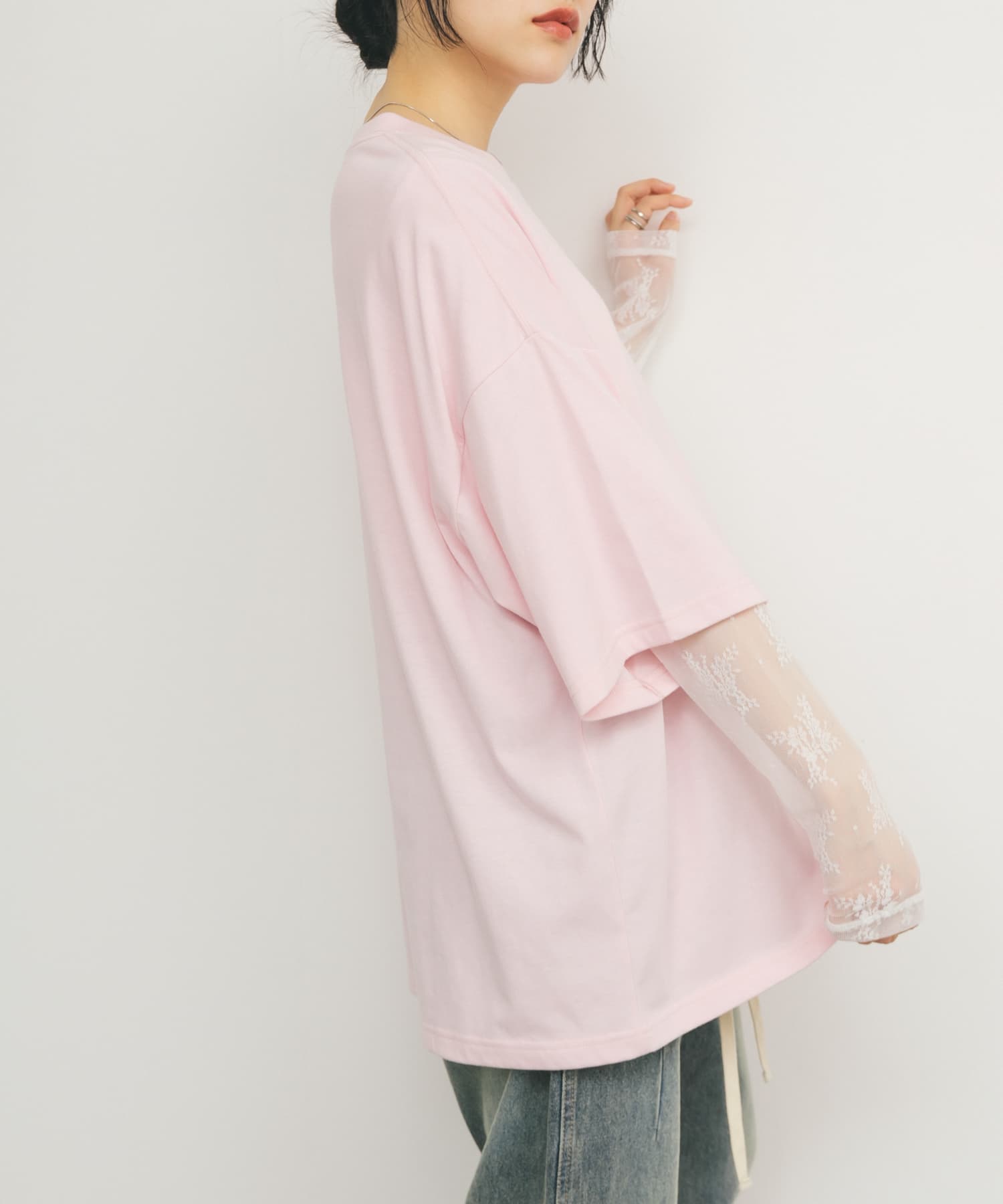 身長：160cm サイズ：one