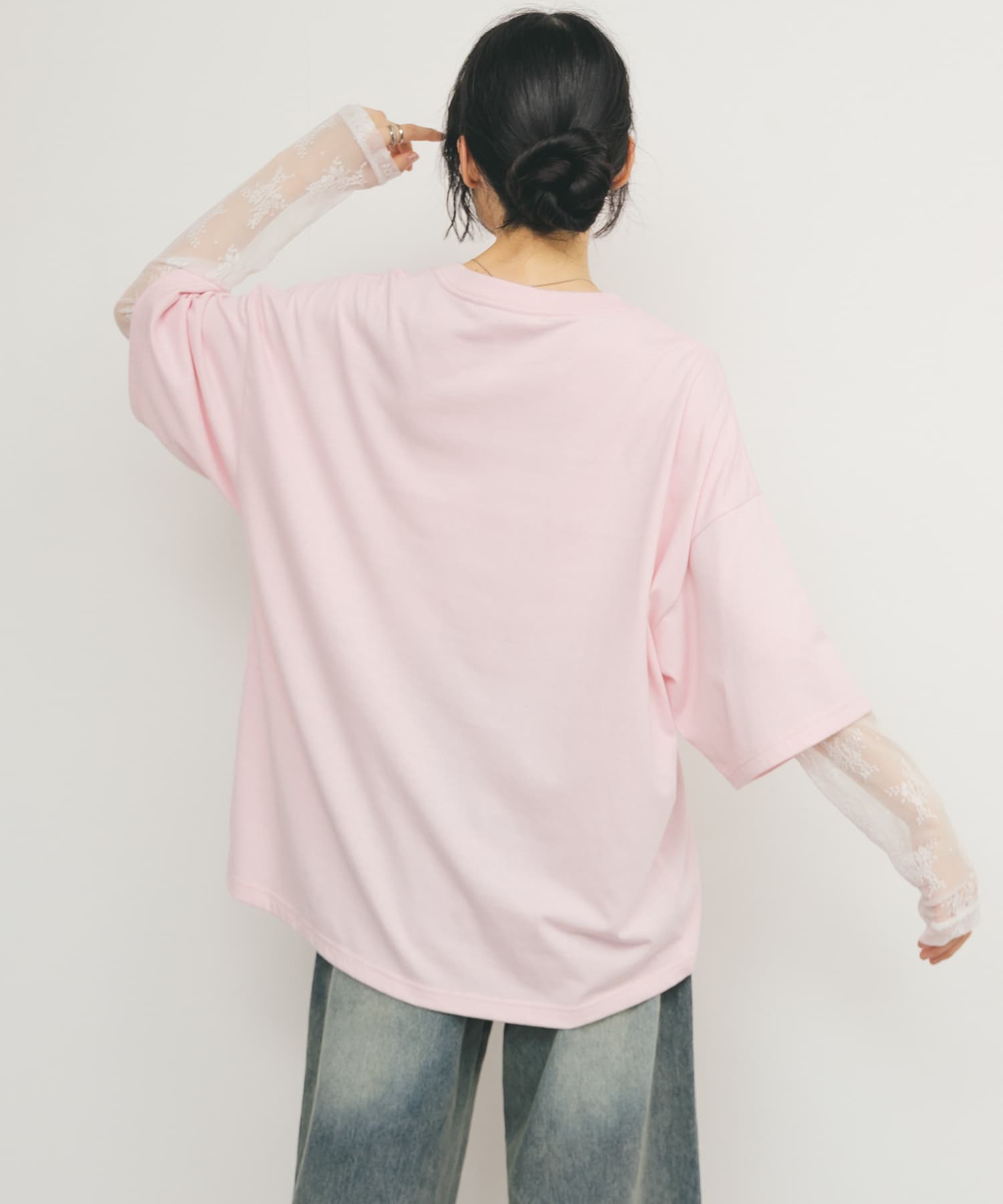 身長：160cm サイズ：one