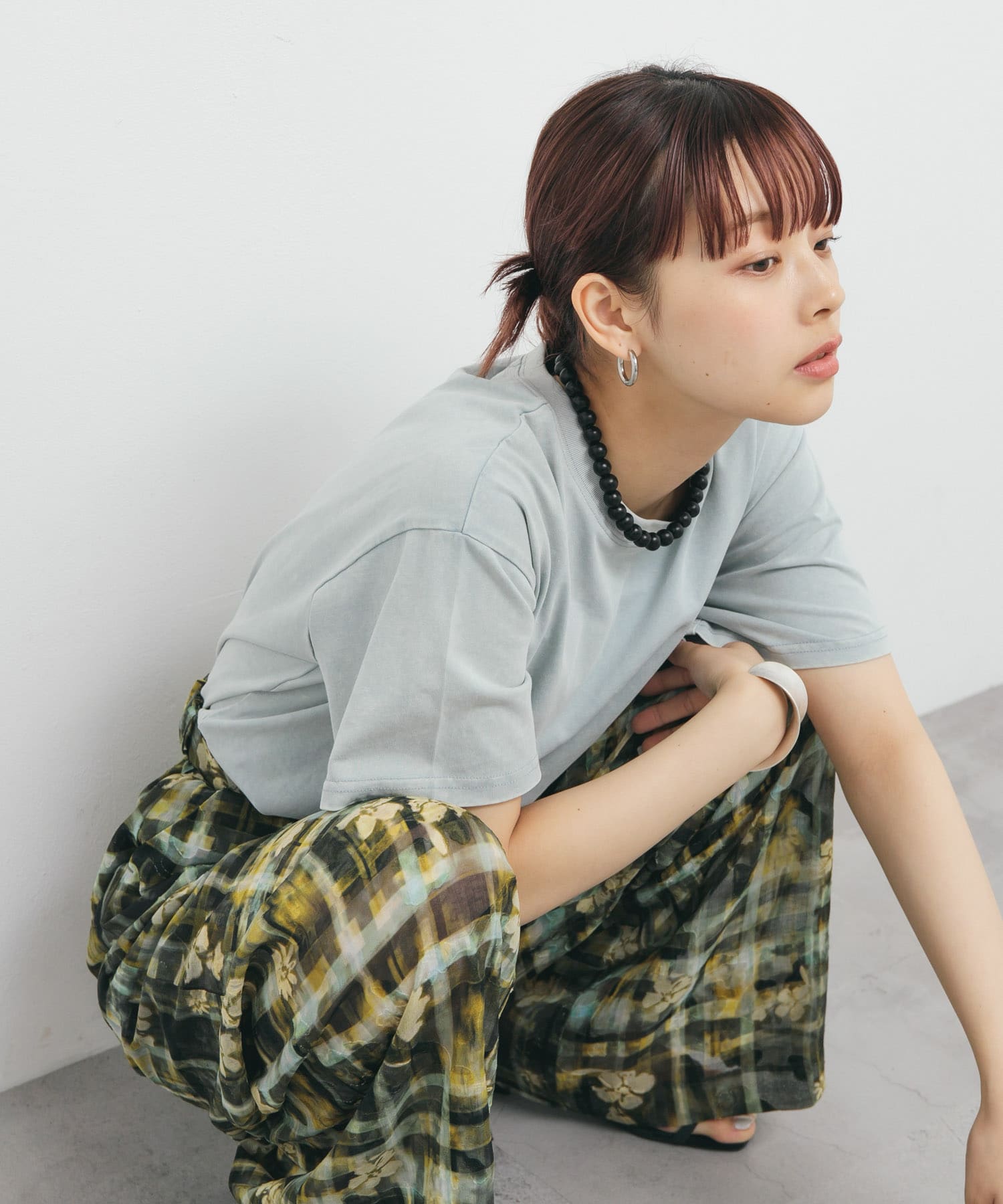 身長：153cm サイズ：one