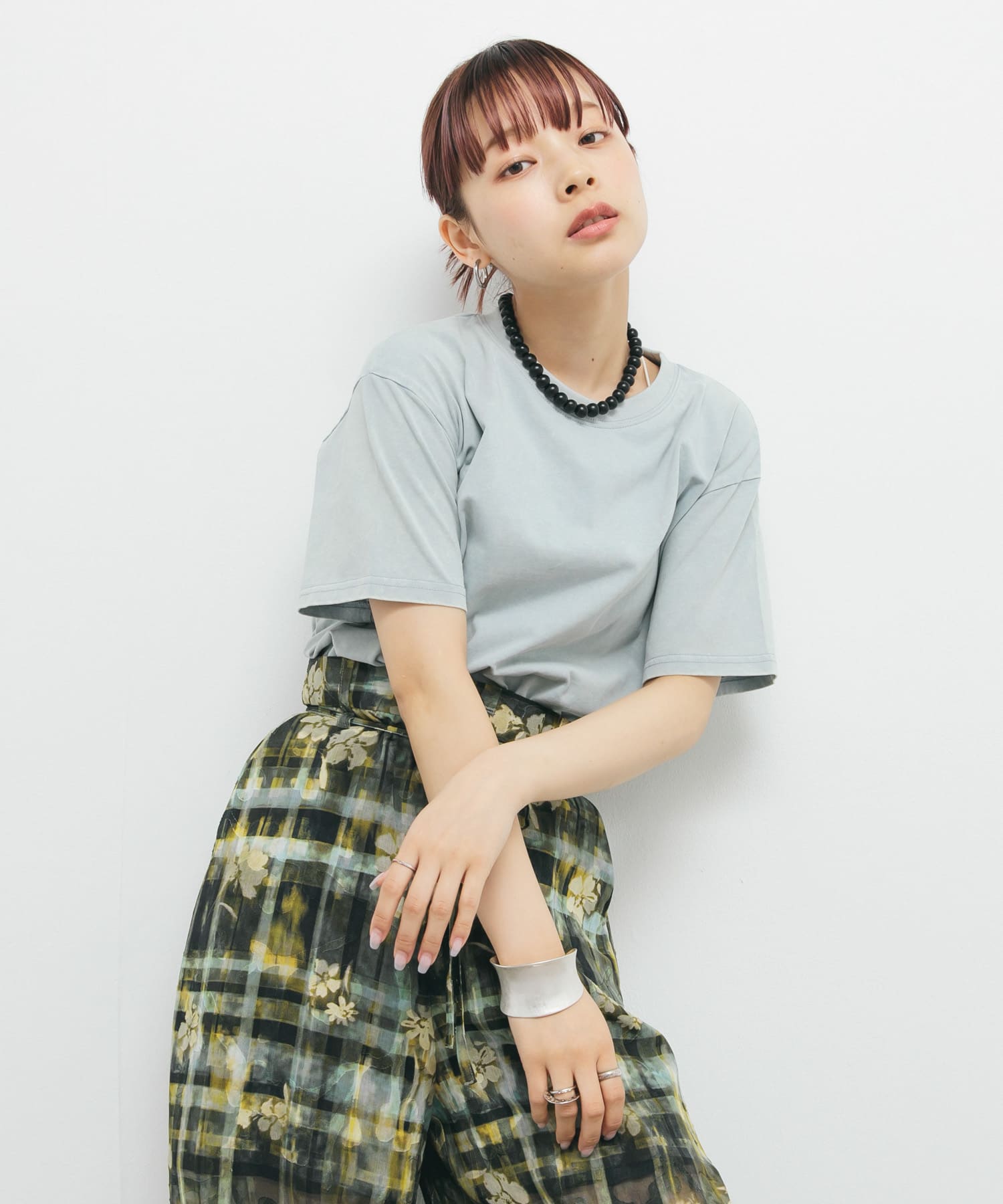 身長：153cm サイズ：one