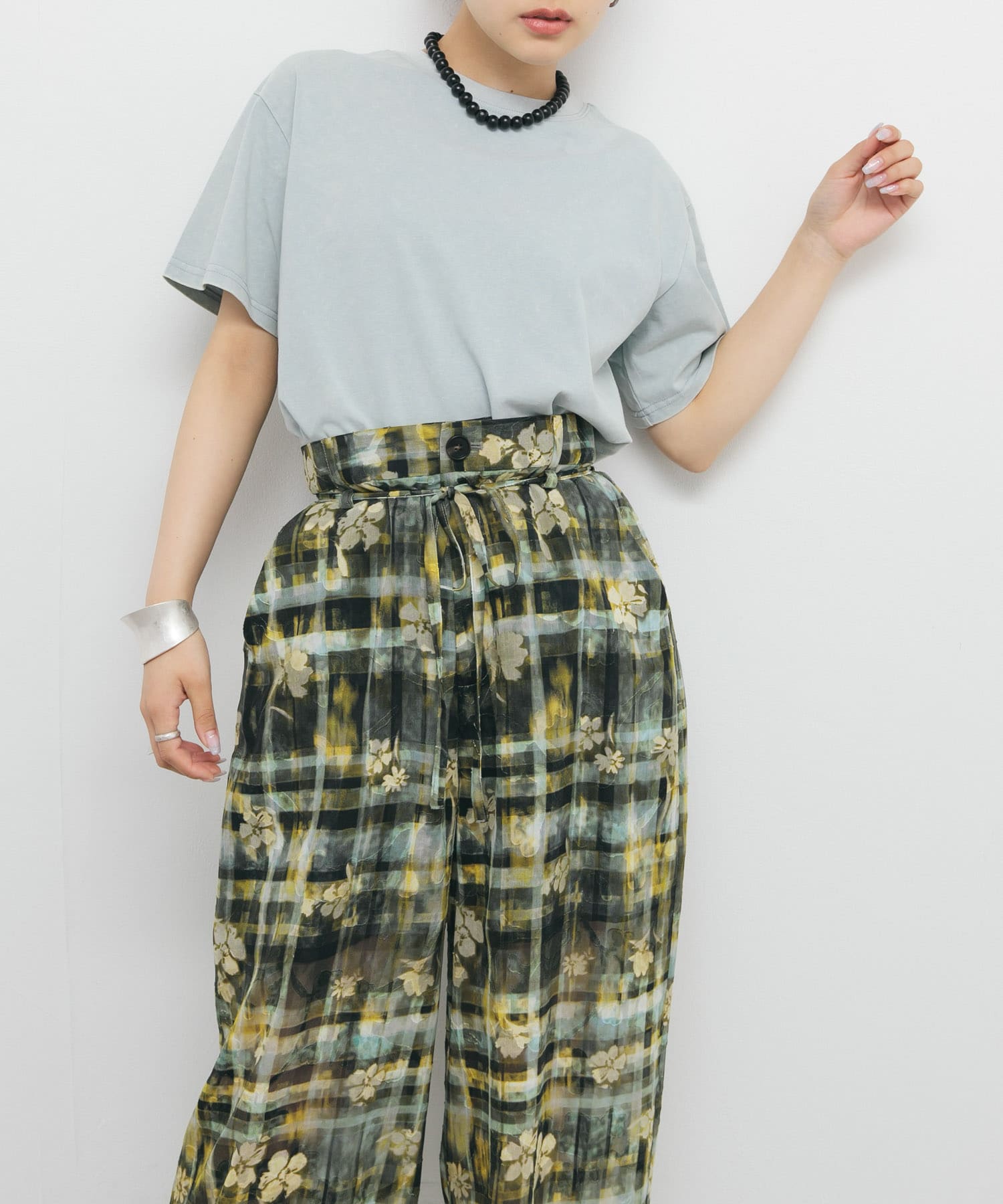 身長：153cm サイズ：one