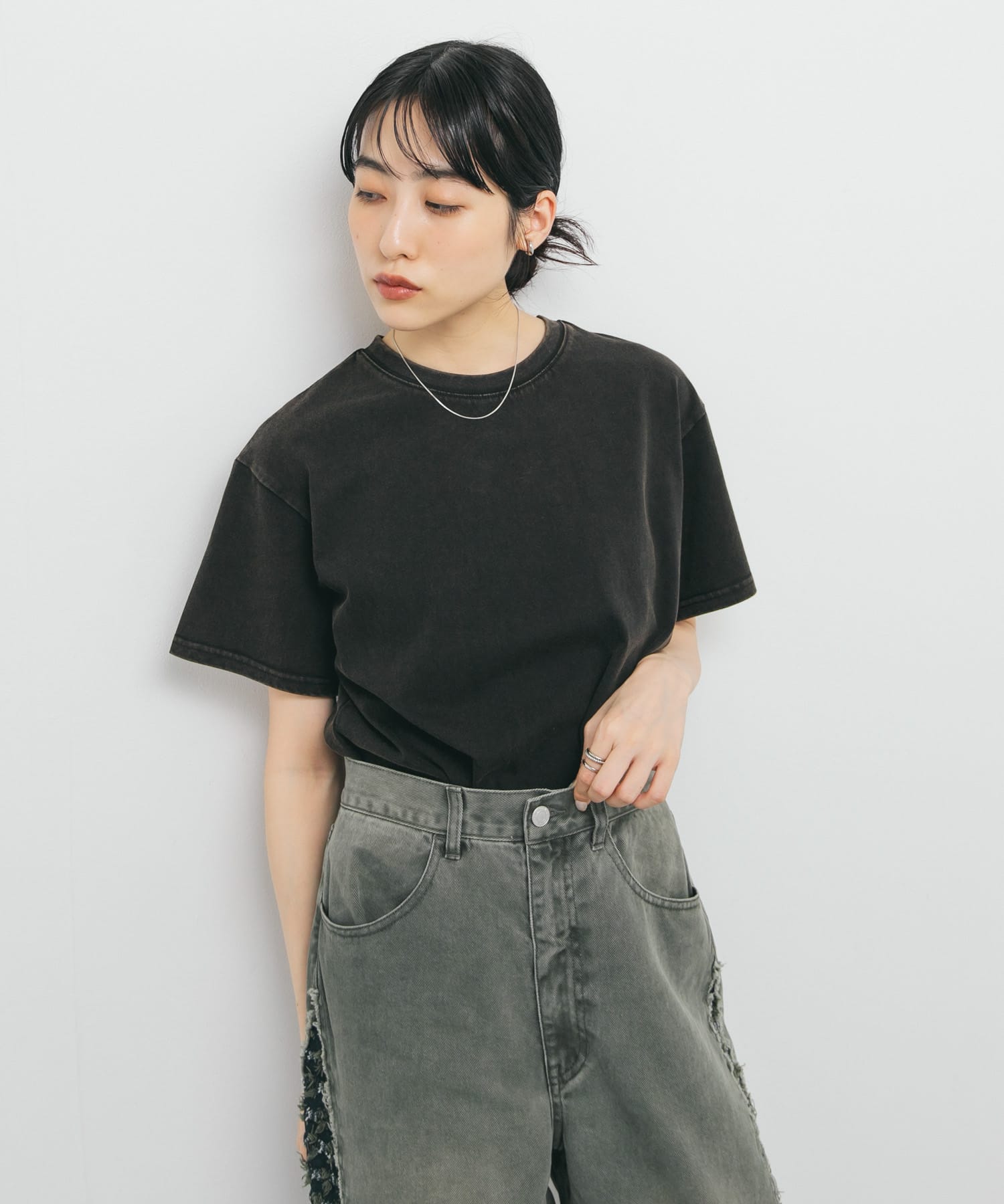 身長：160cm サイズ：one