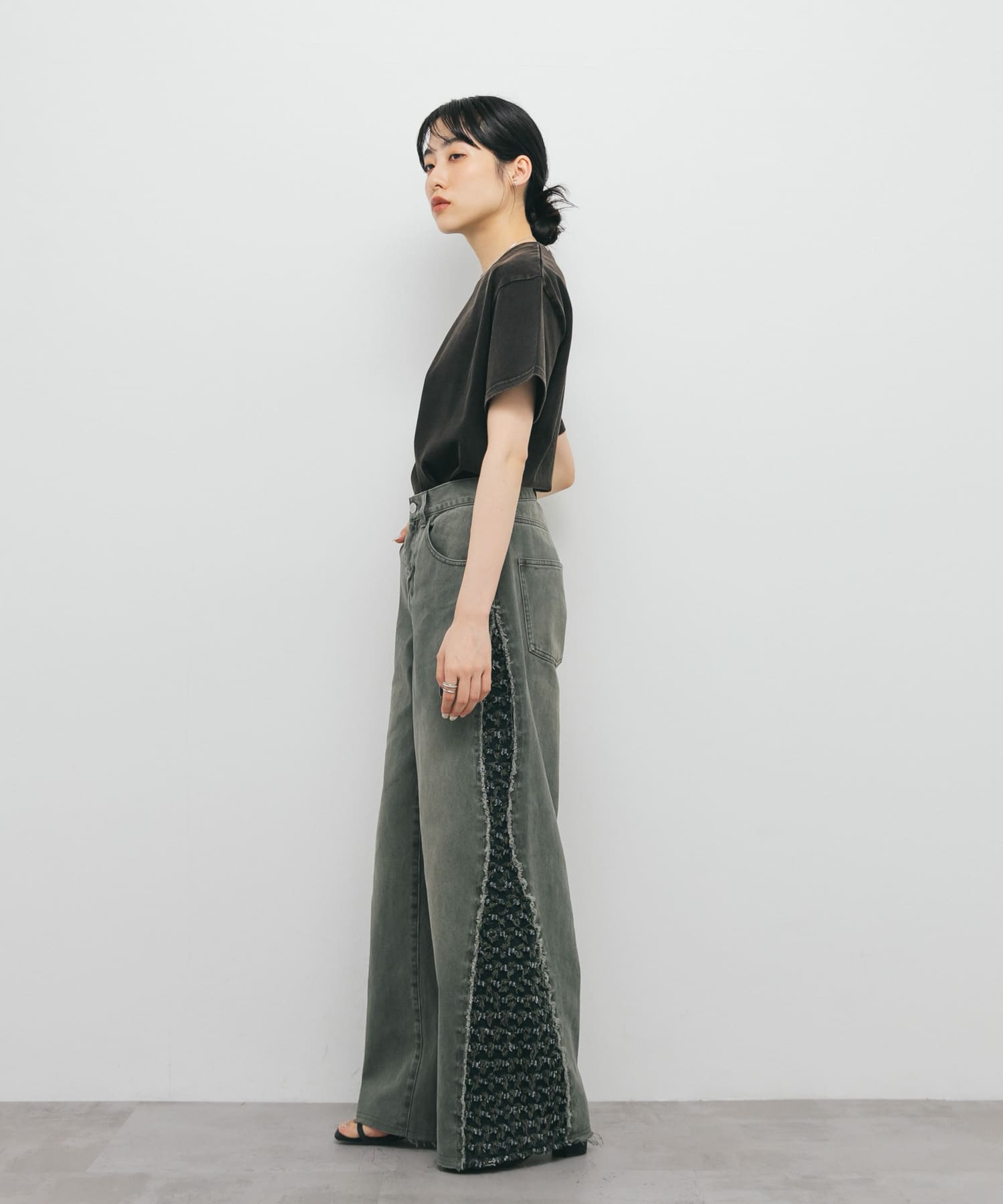 身長：160cm サイズ：one