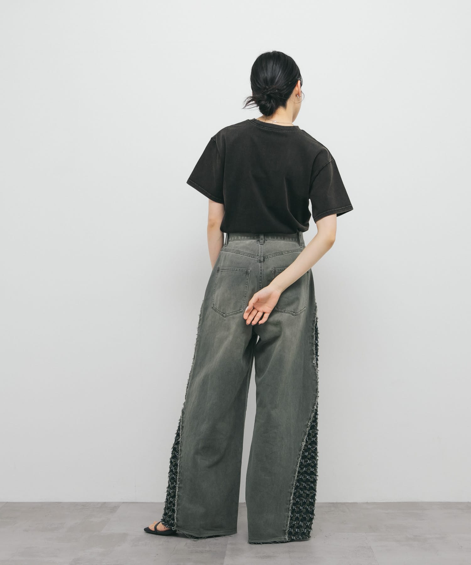 身長：160cm サイズ：one