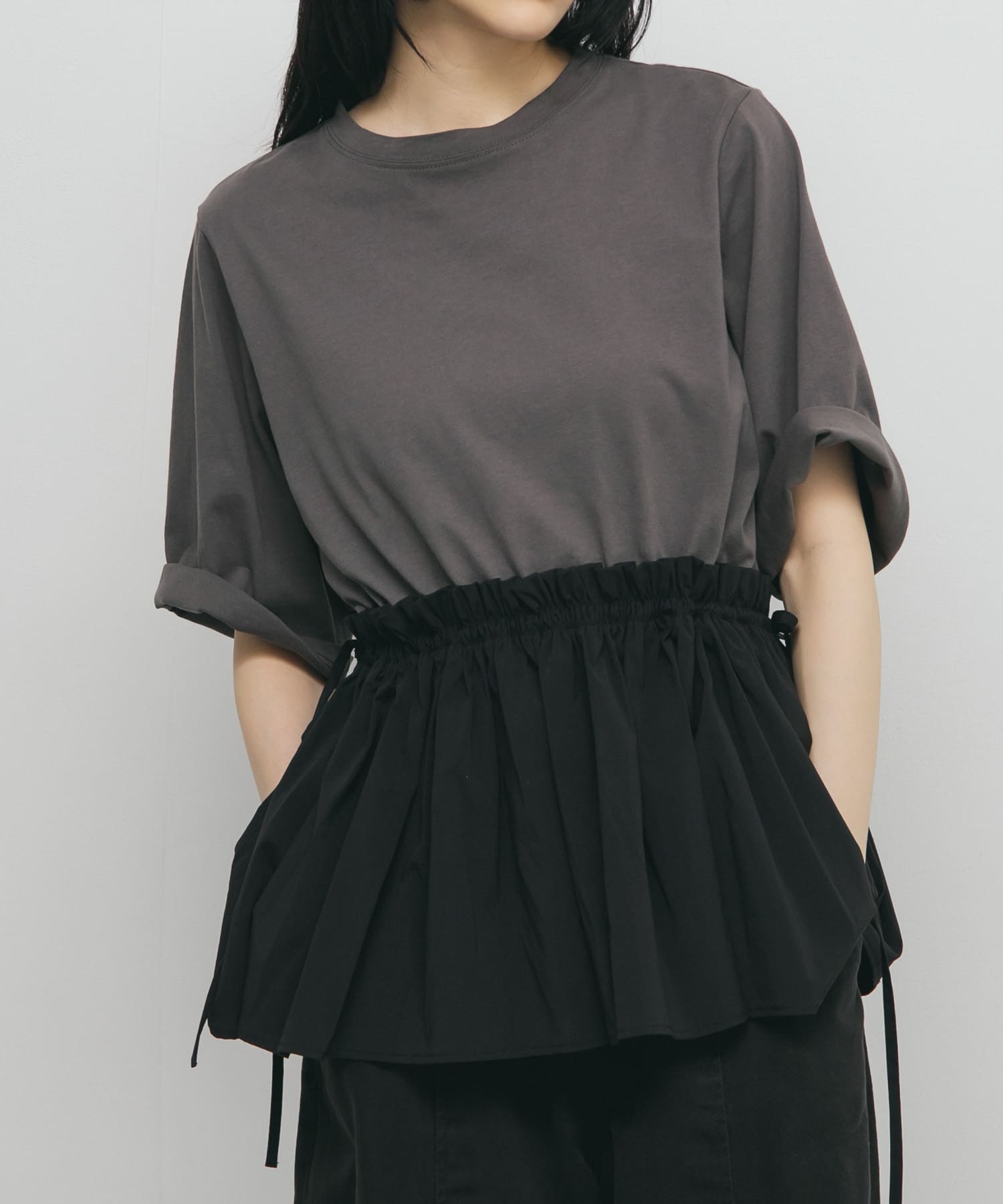 身長：160cm サイズ：one