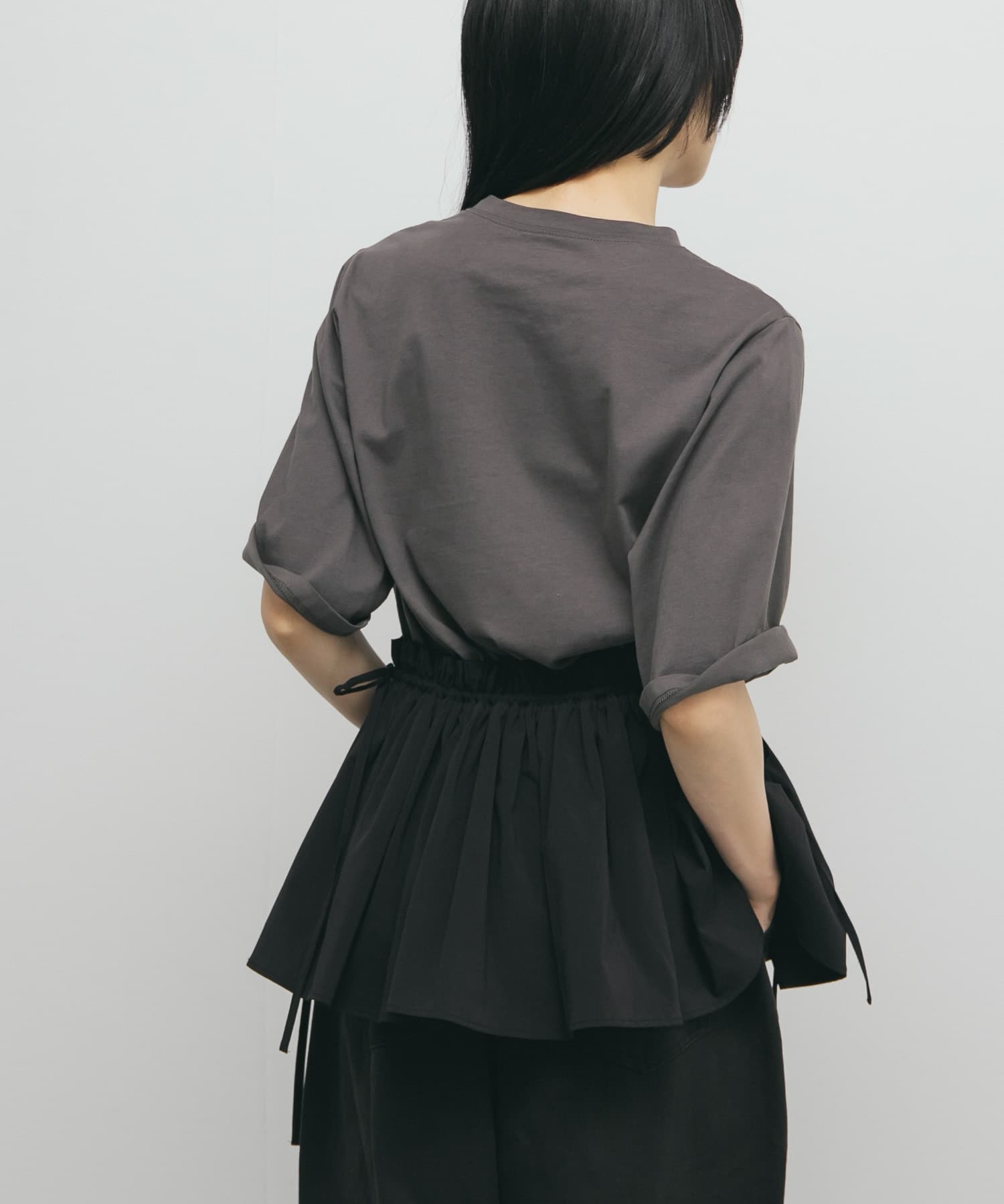 身長：160cm サイズ：one