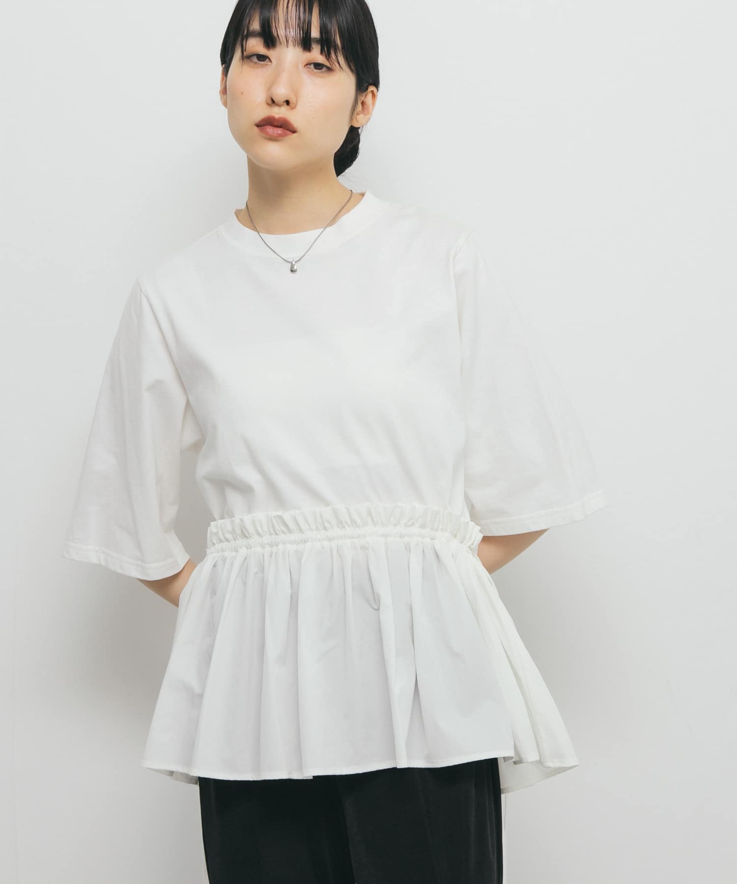 身長：160cm サイズ：one