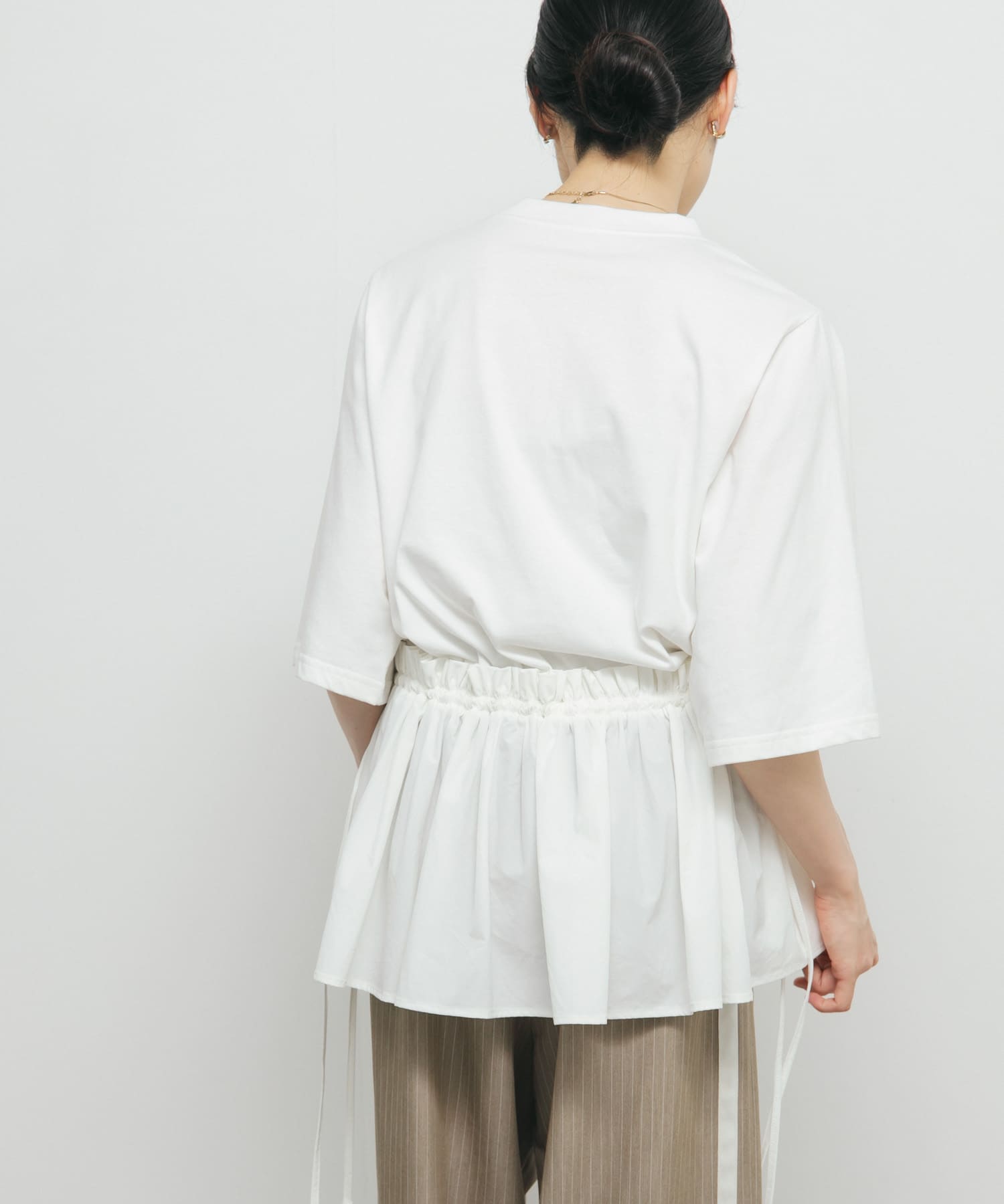 身長：160cm サイズ：one