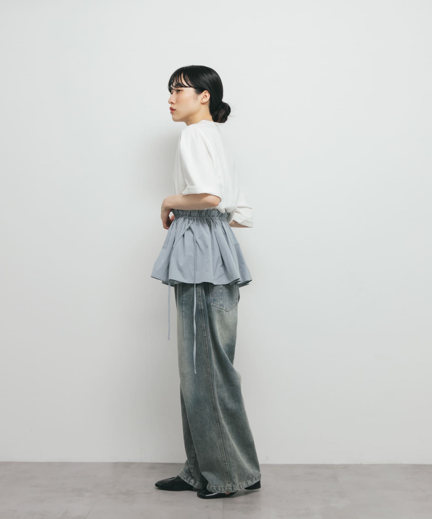 身長：160cm サイズ：one