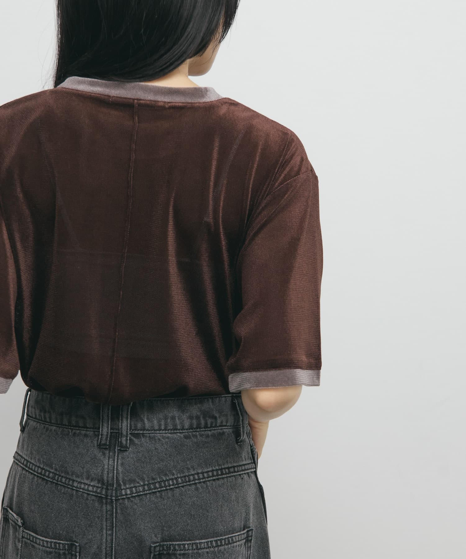 身長：160cm サイズ：one