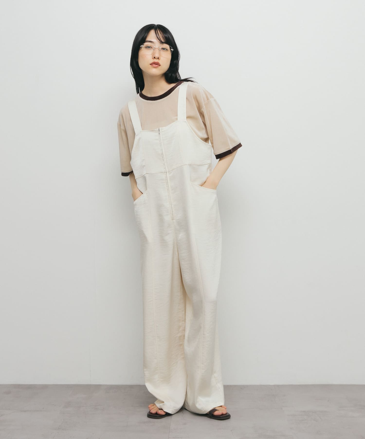 身長：160cm サイズ：one