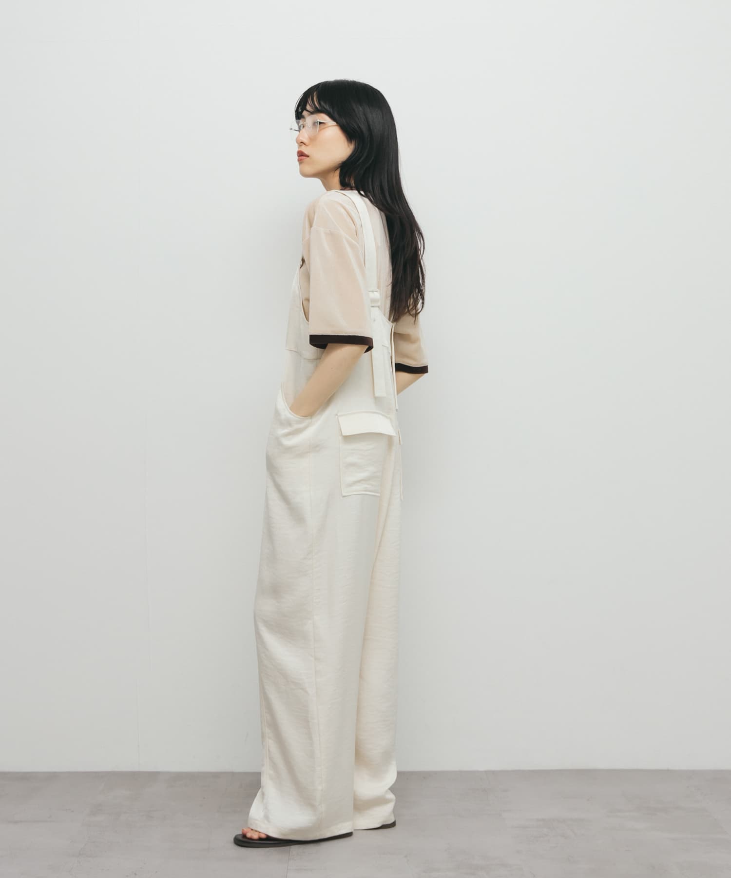 身長：160cm サイズ：one