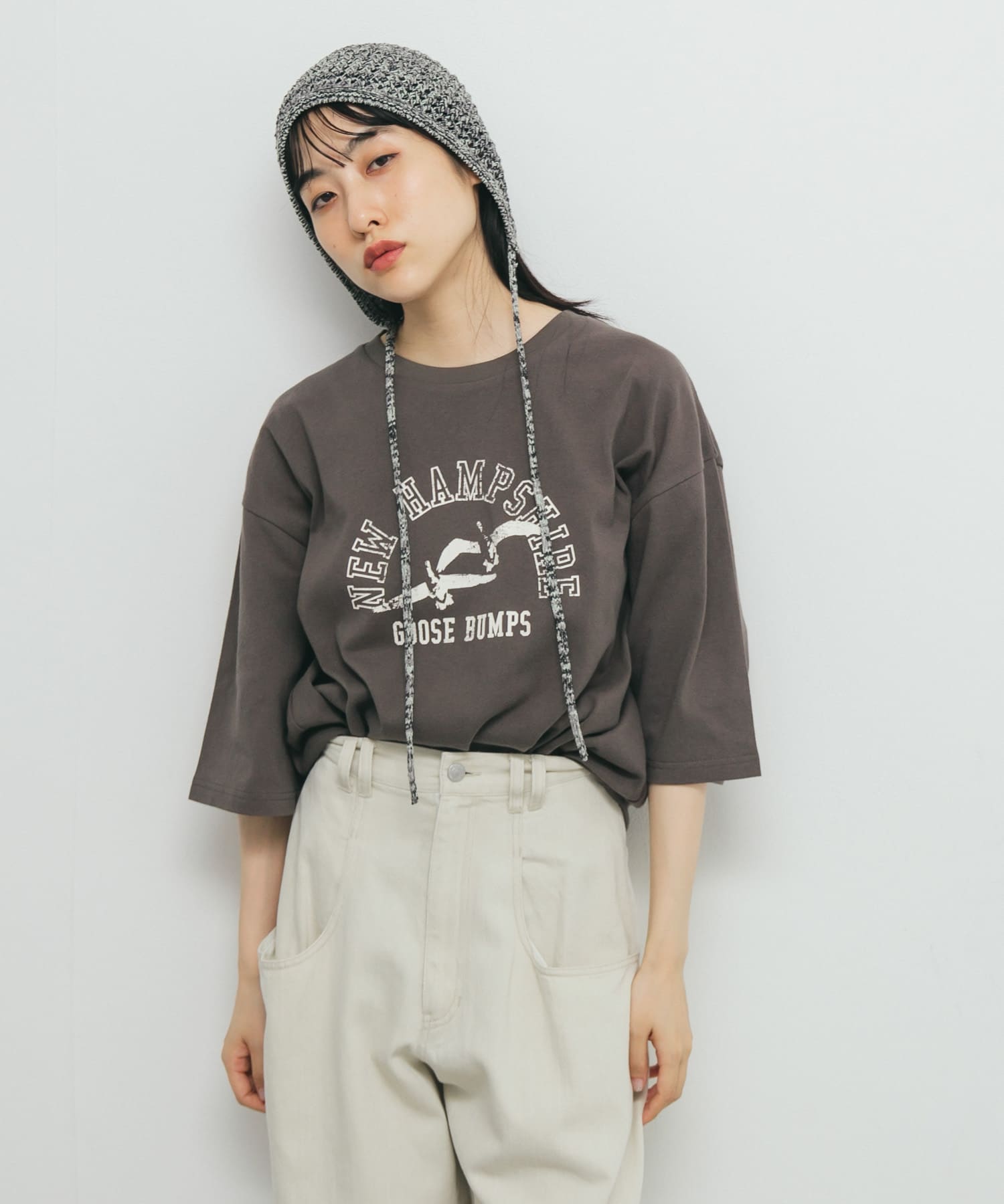 身長：160cm サイズ：one