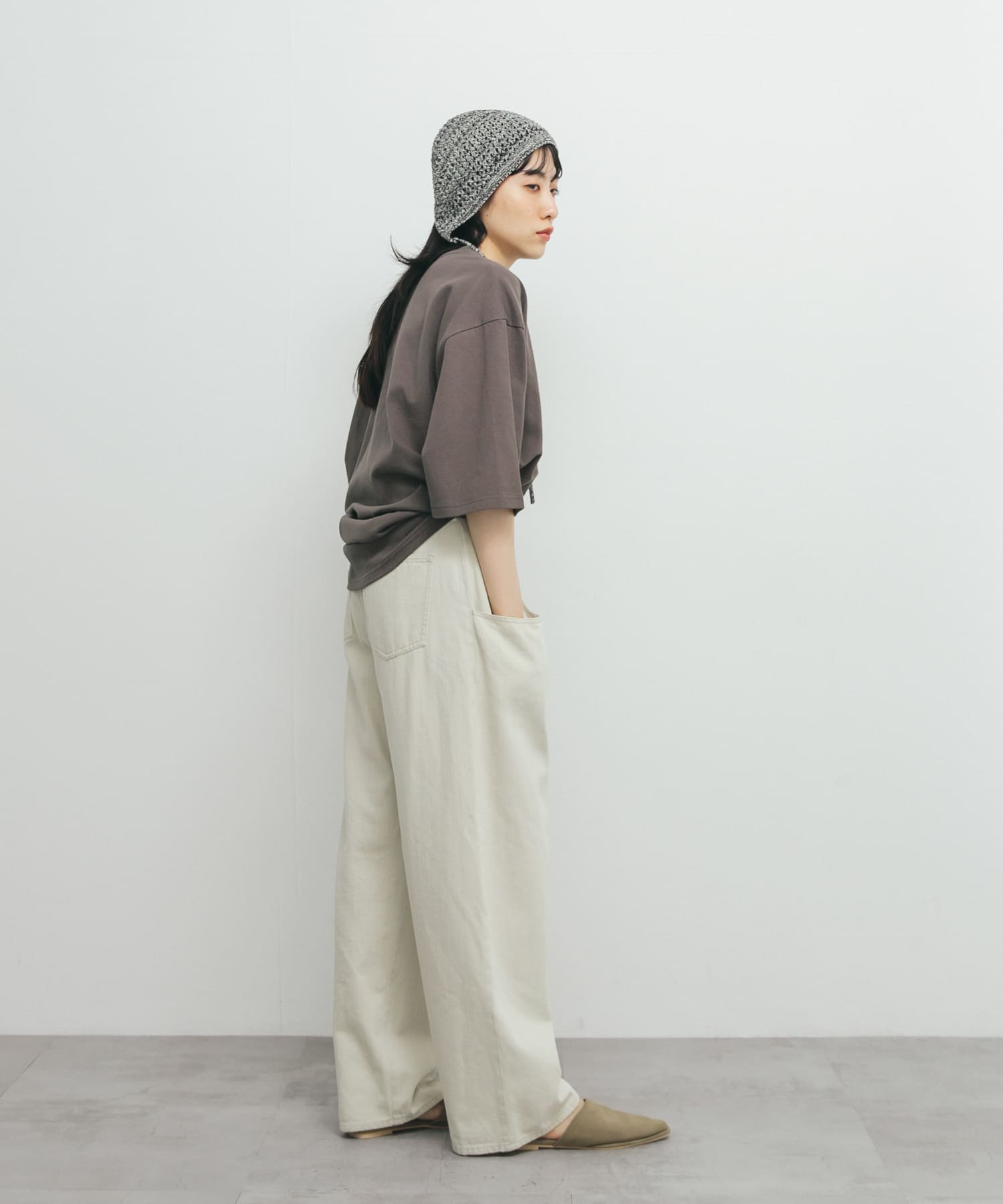 身長：160cm サイズ：one