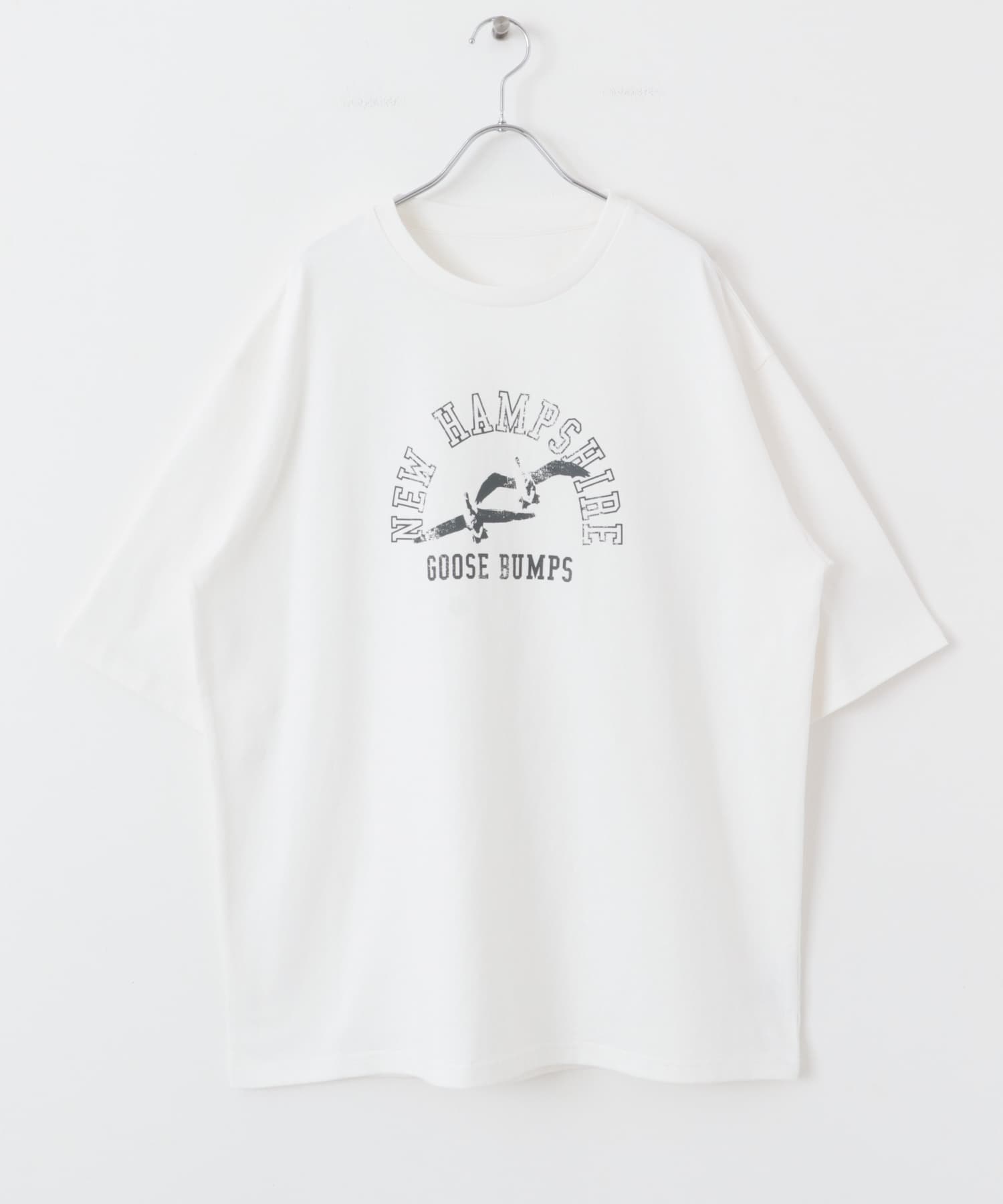 ヴィンテージライクプリントTEE OFF one